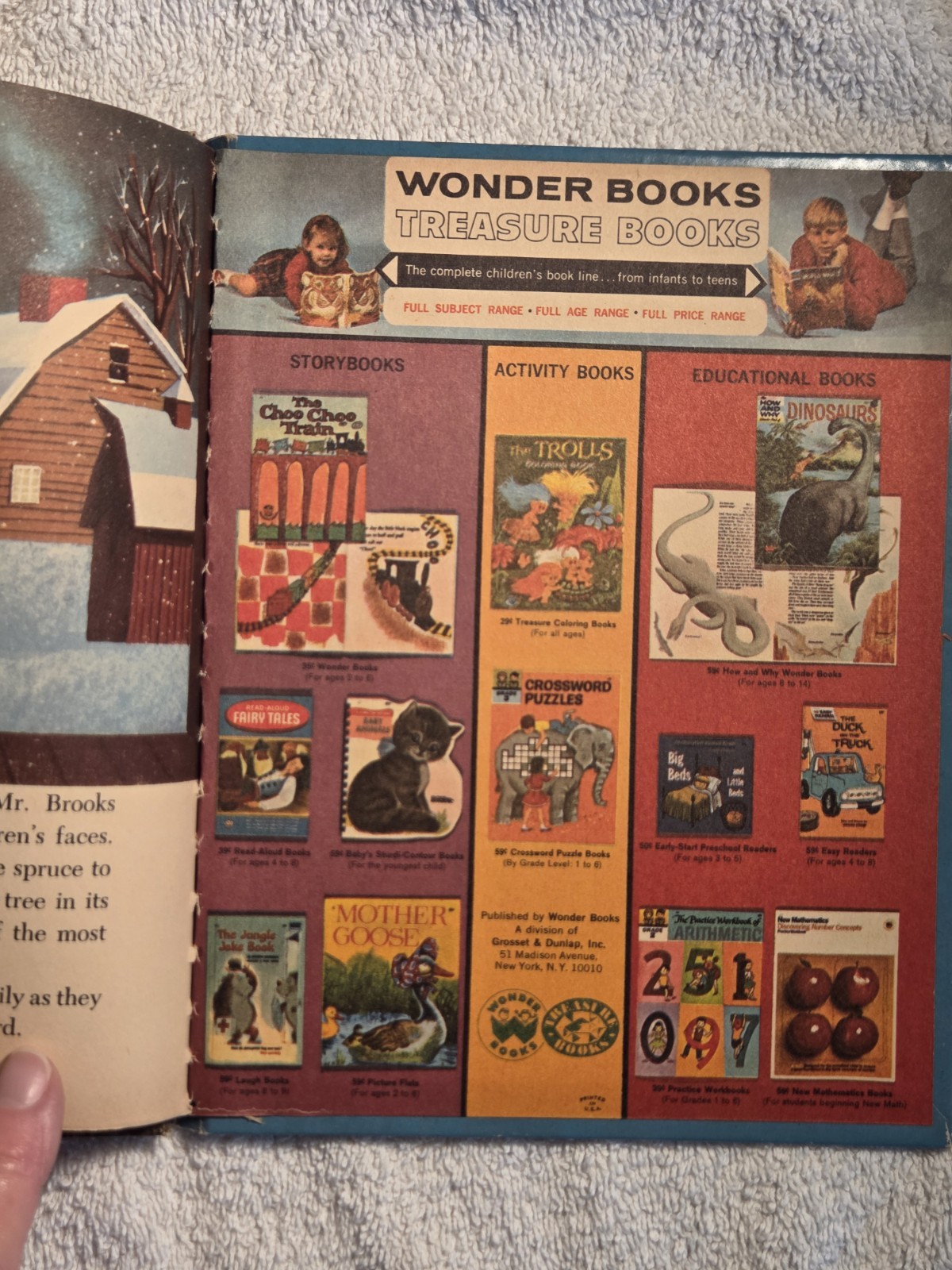 The Most Beautiful Tree In The World- Wonder Books – 1956 Edition, 8×6.5″