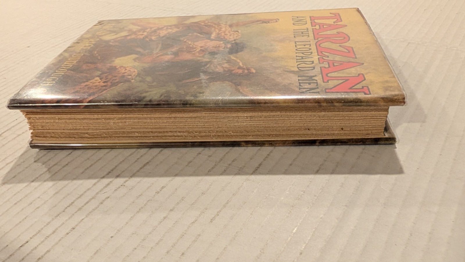 Tarzan and the Leopard Men by Edgar Rice Burroughs 1935 HC/DJ Good