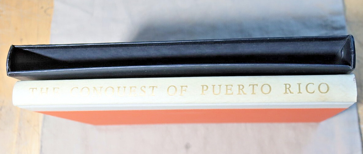 CONQUEST & SETTLEMENT of the ISLAND of BORIQUEN or PUERTO RICO 1975 Artist Signe