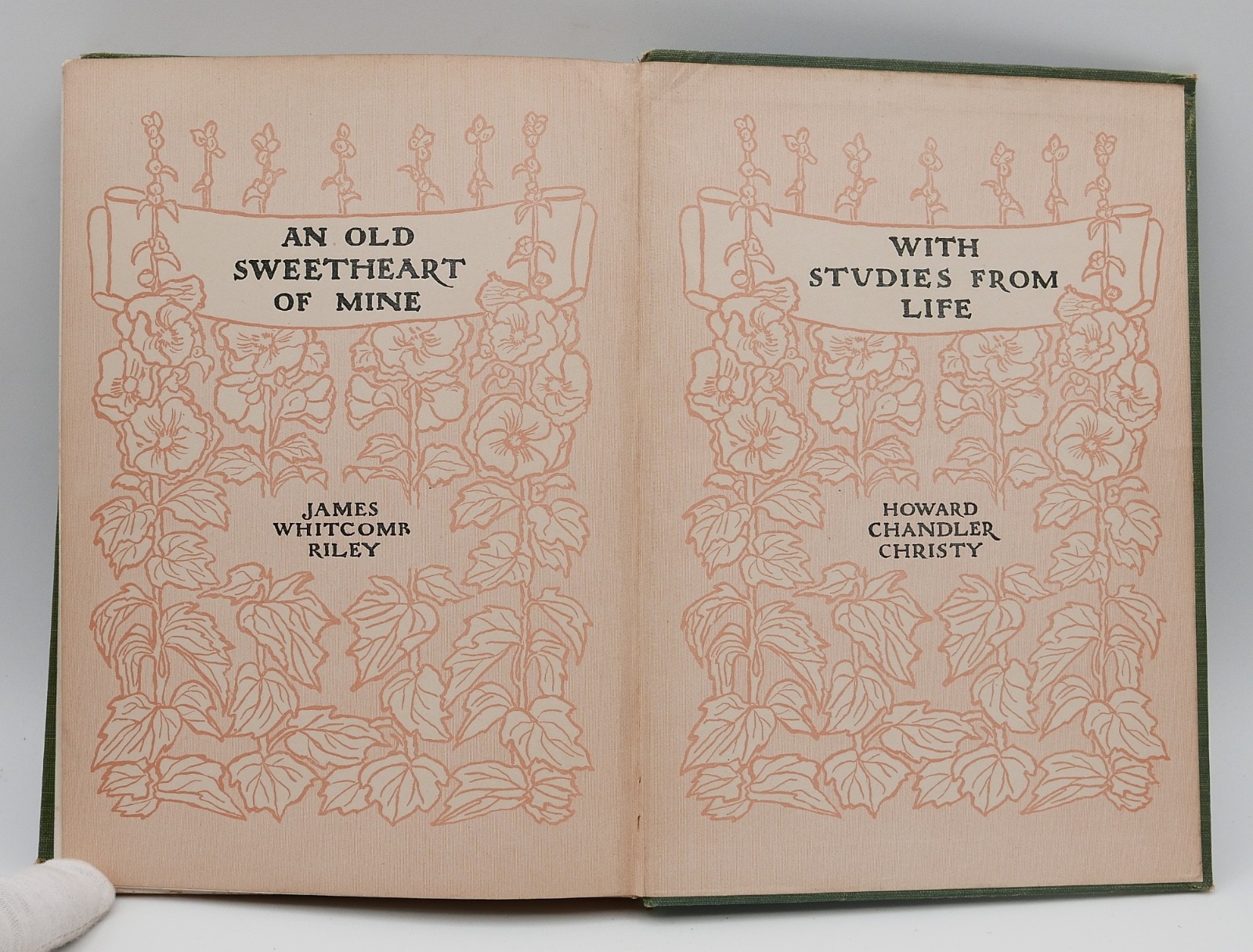 An Old Sweetheart of Mine by James Whitcomb Riley – Illustrated – HC – 1902!