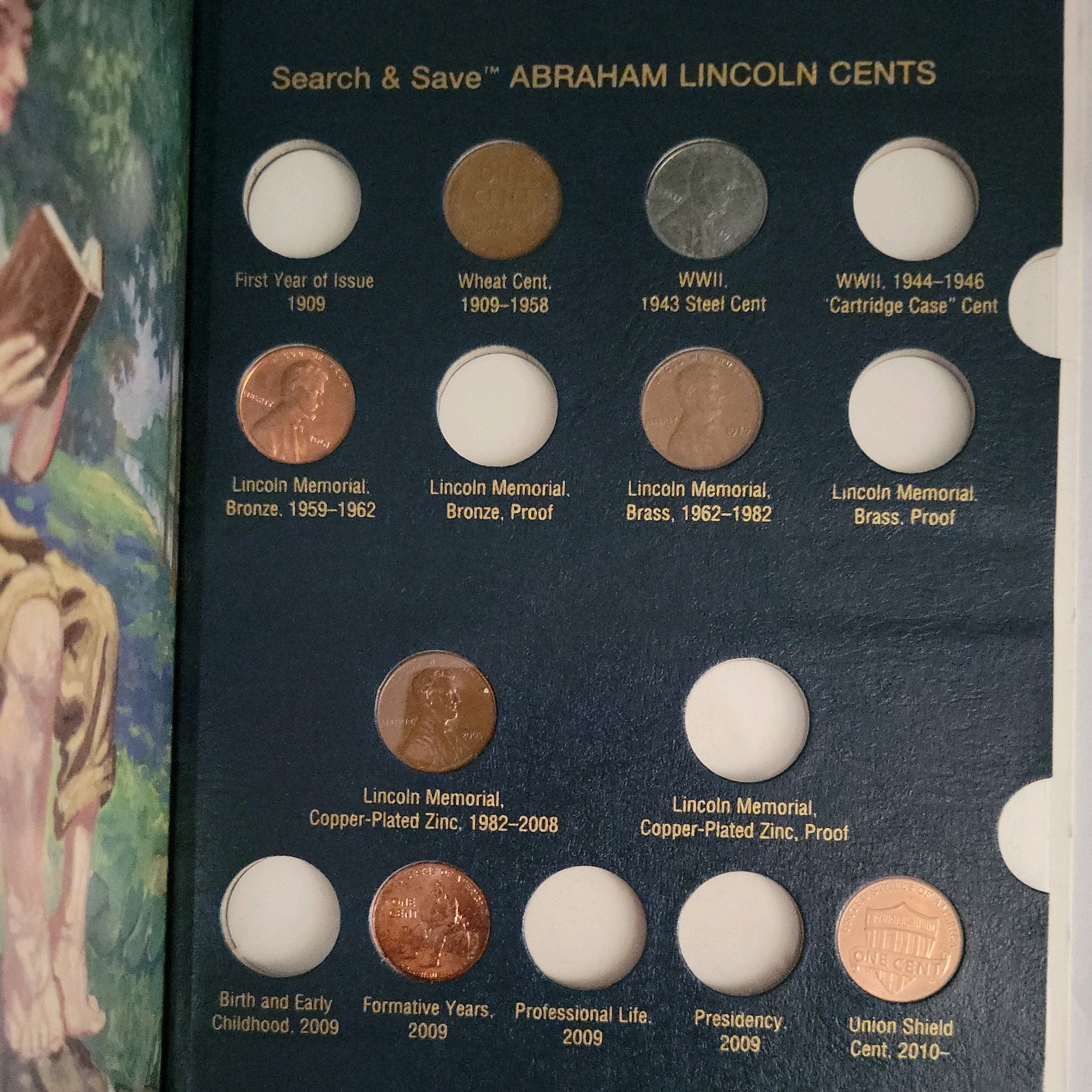 Whitman Little Book of Lincoln Cents by Whitman Publishing *Has some pennies*