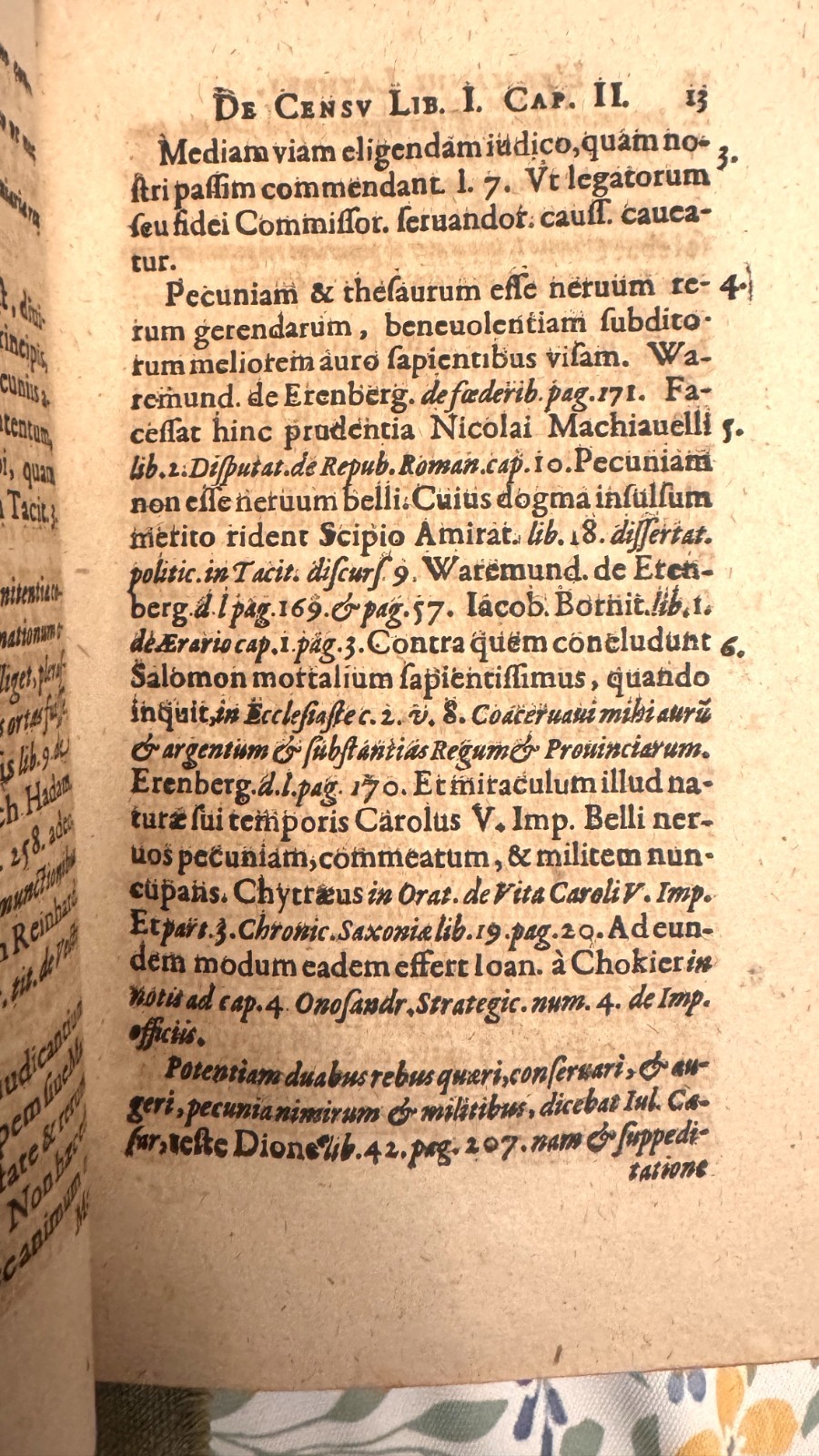 1616 RARE LATIN BOOK ON TAXATION & GOVERNMENT – Vellum, Banned by Vatican