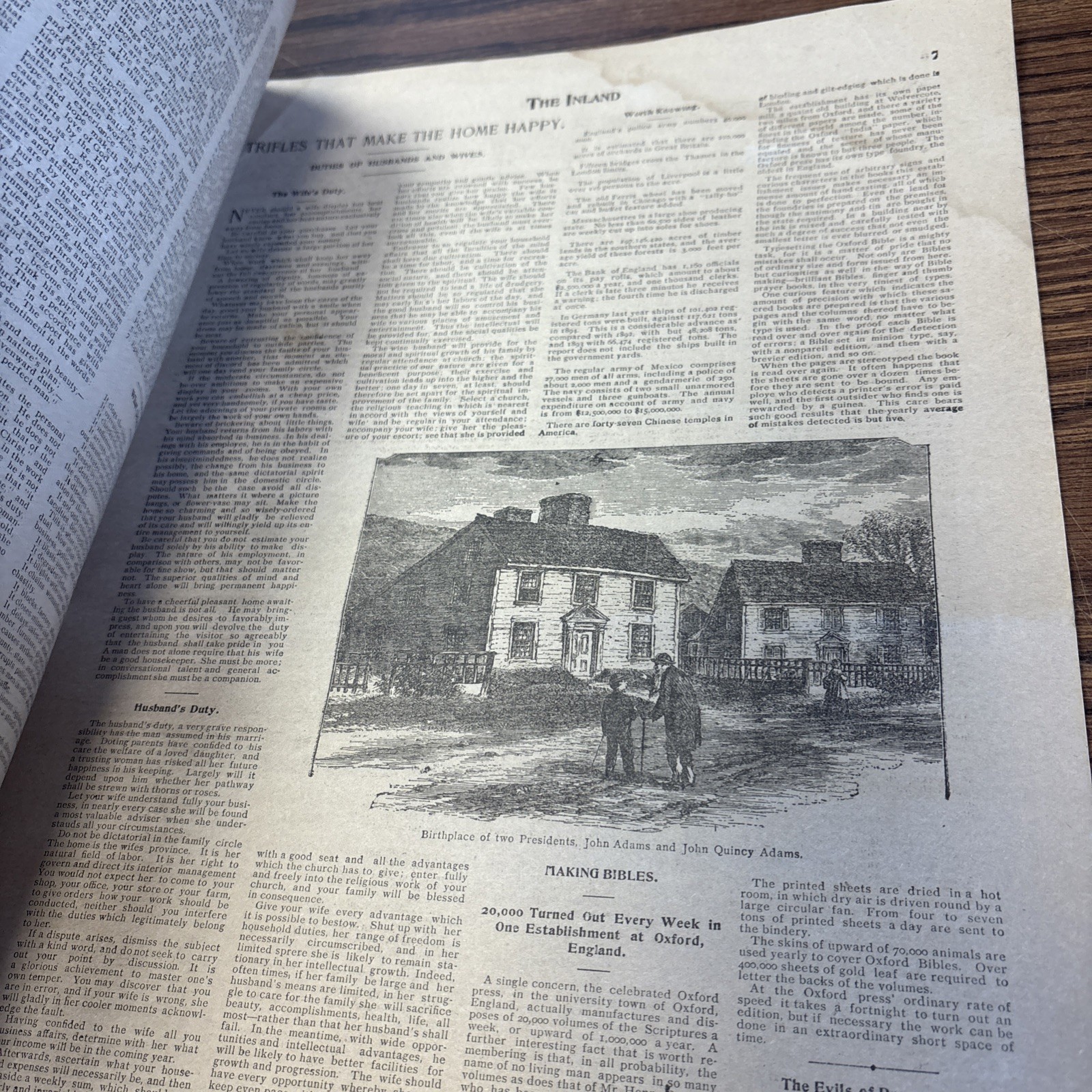 1896 The Inland Illustrated Christian Endeavor Monthly: Flower Mission Sketches