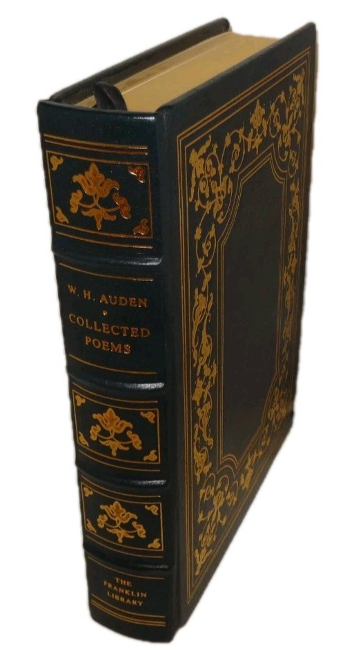 Franklin Library Masterpieces Collected Poems of W H Auden Fine! Unread. 1980.
