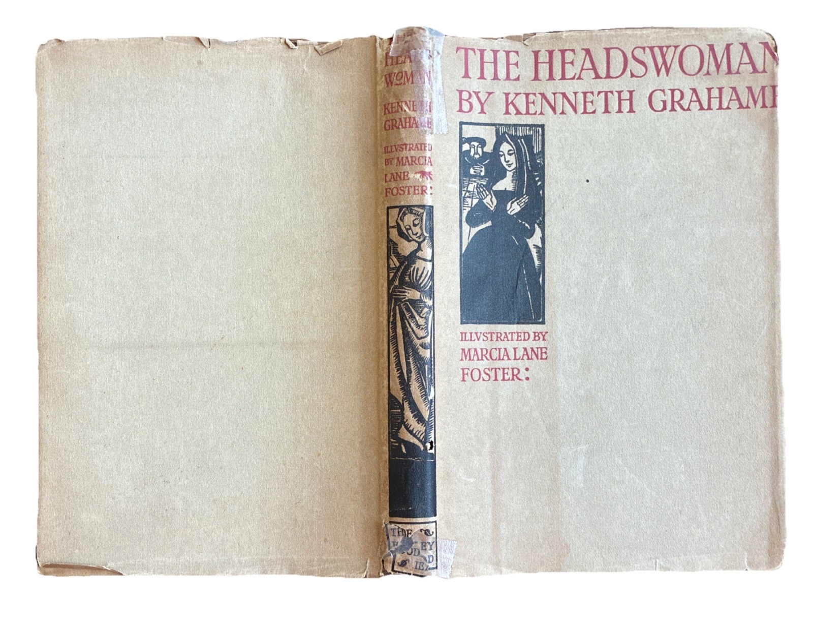 The Headswoman (1921) Kenneth Grahame w/ Marcia Lane Foster Illustrations