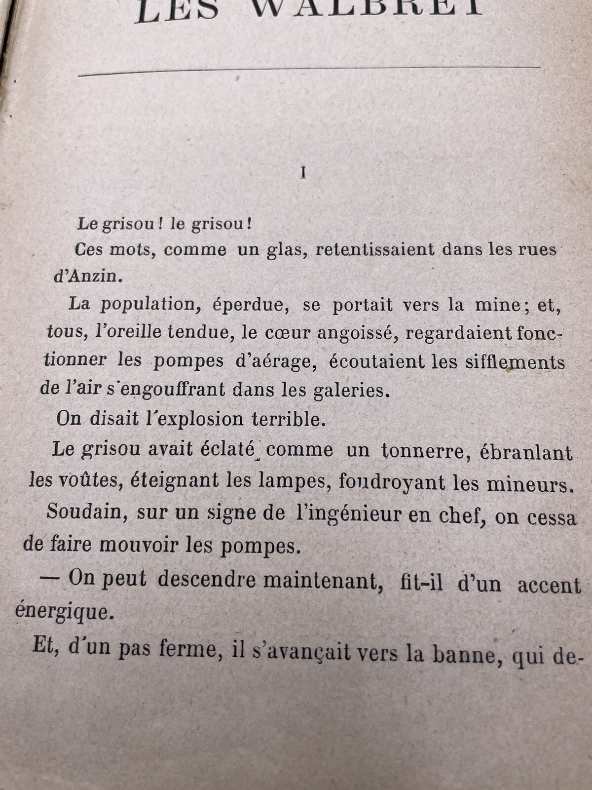 Antique French Book 1885 M du Camp franc Les Walbret