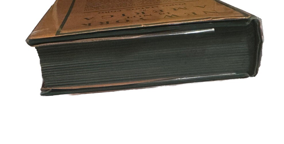 New York Is Not America By FORD MADDOX FORD 1st Edition with Dust Jacket – 1927
