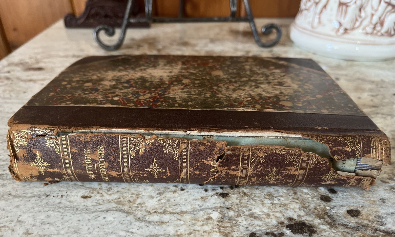 The Sketch Book & Knickerbocker’s History of New York by Washington Irving 1886