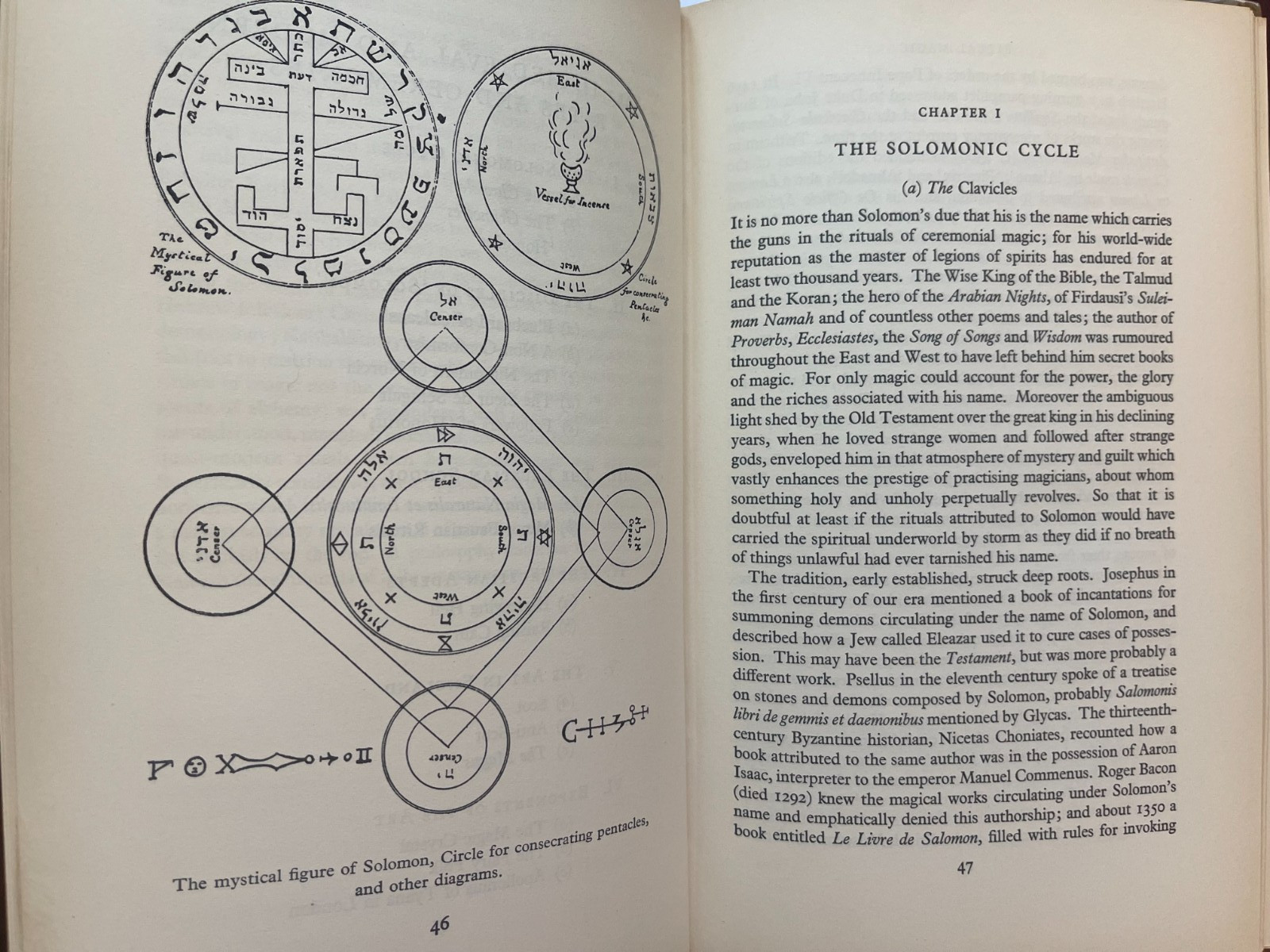Ritual Magic E.M. Butler 1949 1st Edition Cambridge Occult Solomonic DJ