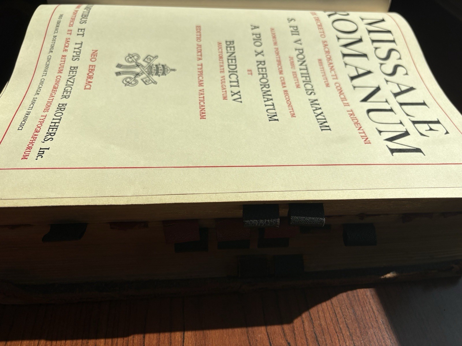 Benzinger brothers 1943 Missale Romanum