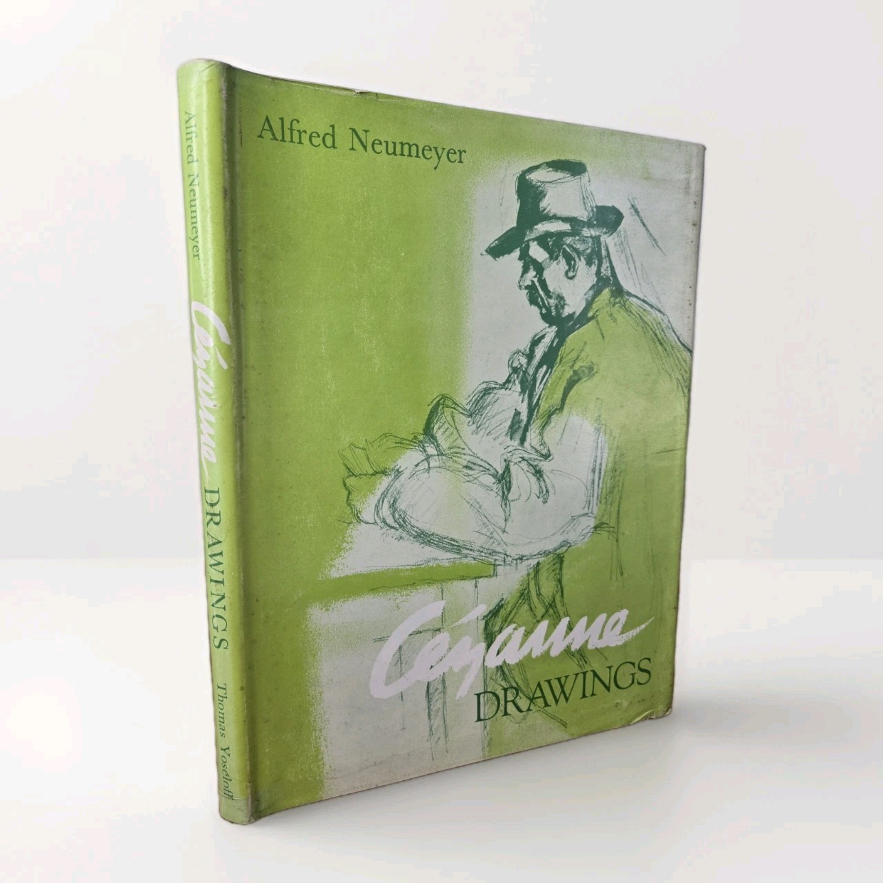 Cézanne Drawings by Alfred Neumeyer 1958 HCDJ Good Condition J31