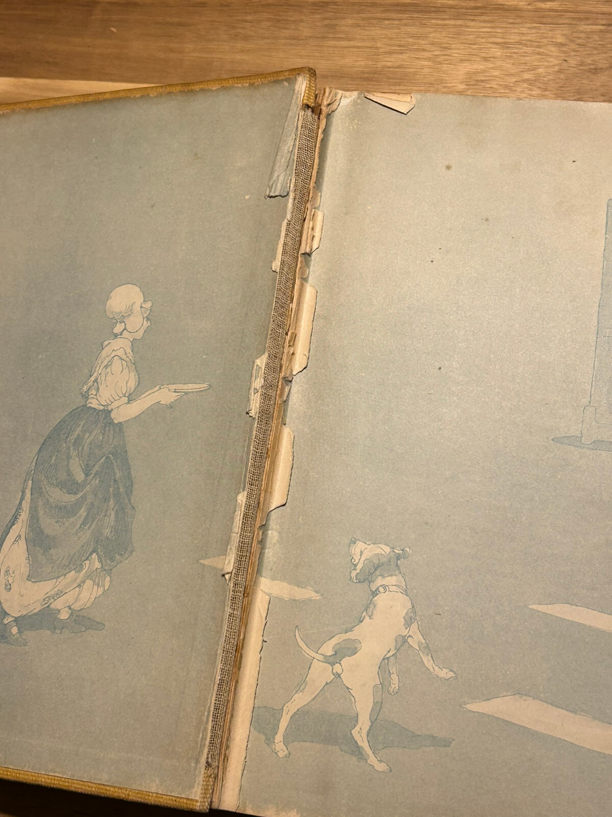 Mother Hubbard’s Wonderful Cupboard by Warren and Davenport 1924 Antique 1st Ed.