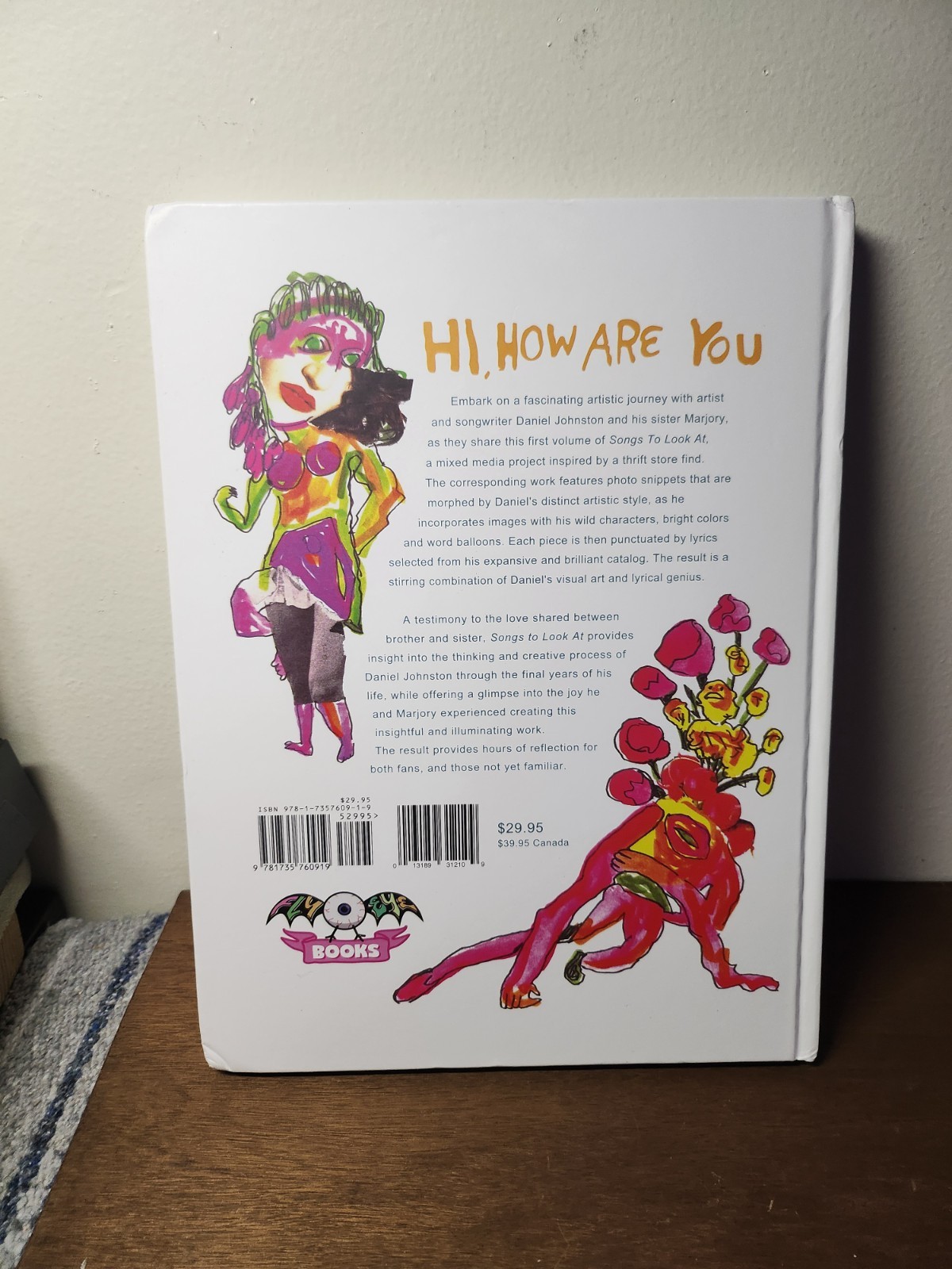 Daniel Johnston Songs To Look At First Edition 2021 Volume 1 , 1 Of 3,000