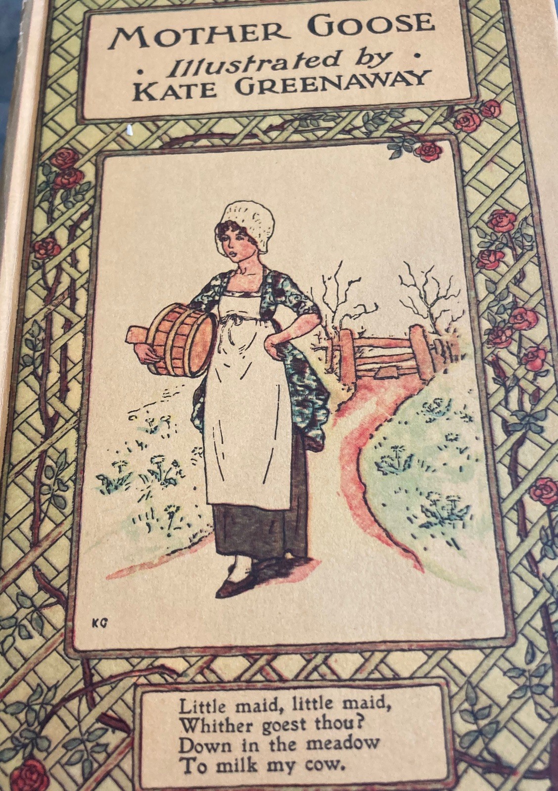 Mother Goose or Old Nursery Rhymes Kate Greenway Frederick Warne & Co Ltd