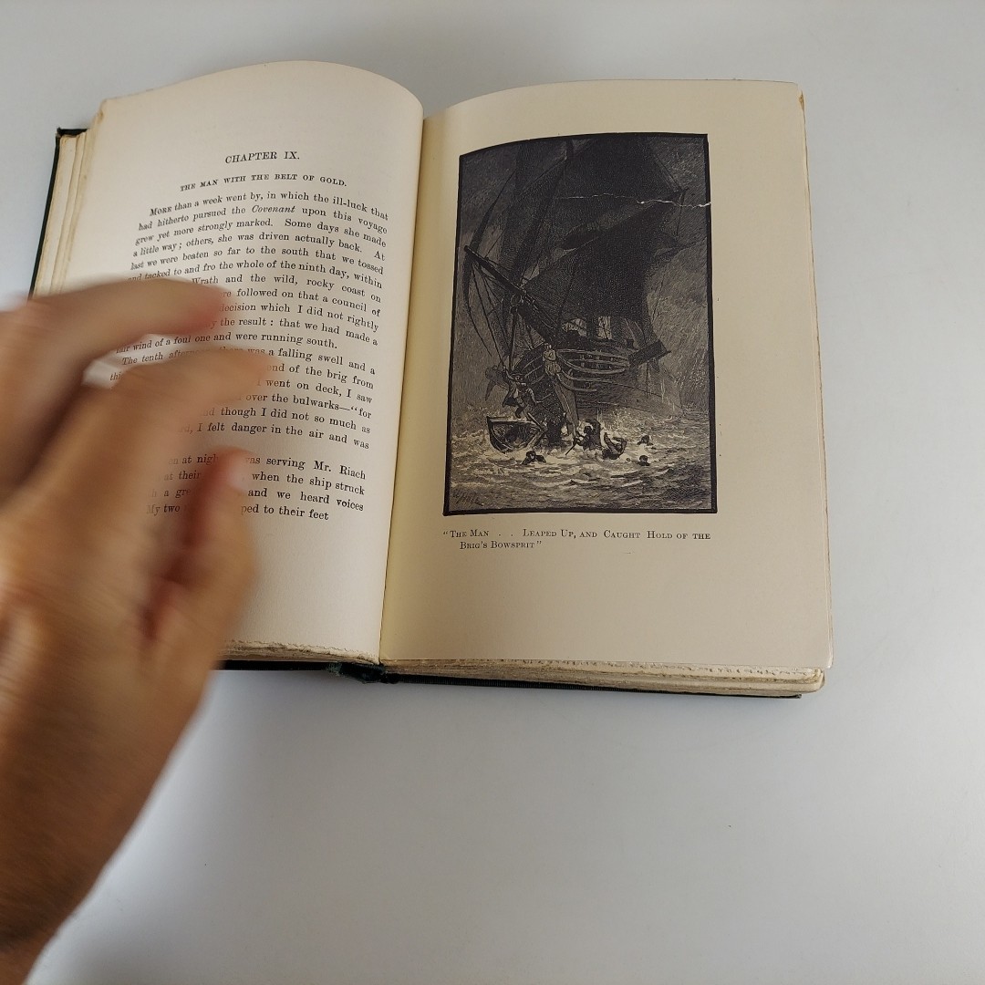 Kidnapped by Robert Louis Stevenson 1907 Illustrated HC Charles Scribner’s Sons