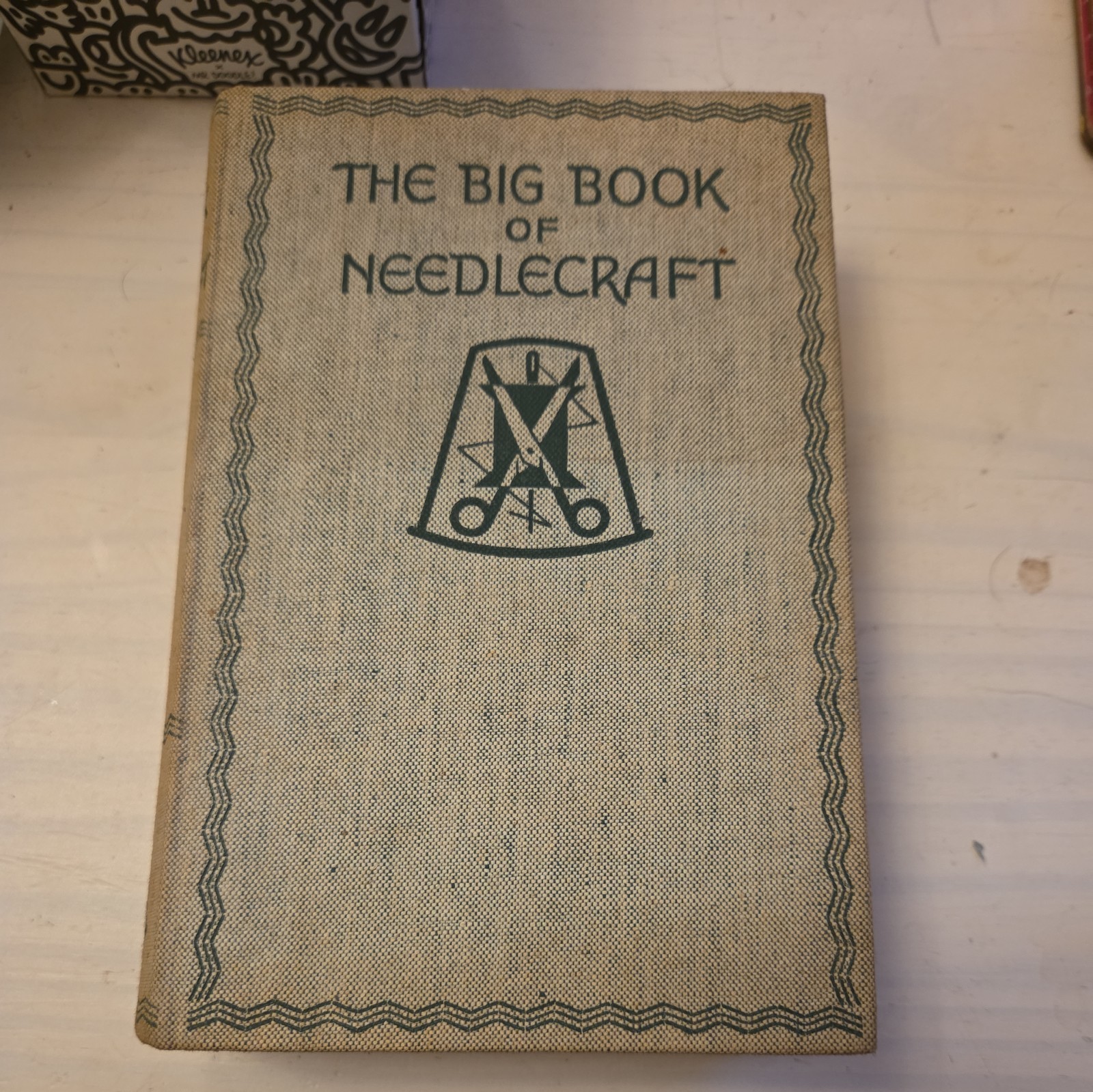 The Big Book of Needlecraft Vintage Hardback Book Printed 1935
