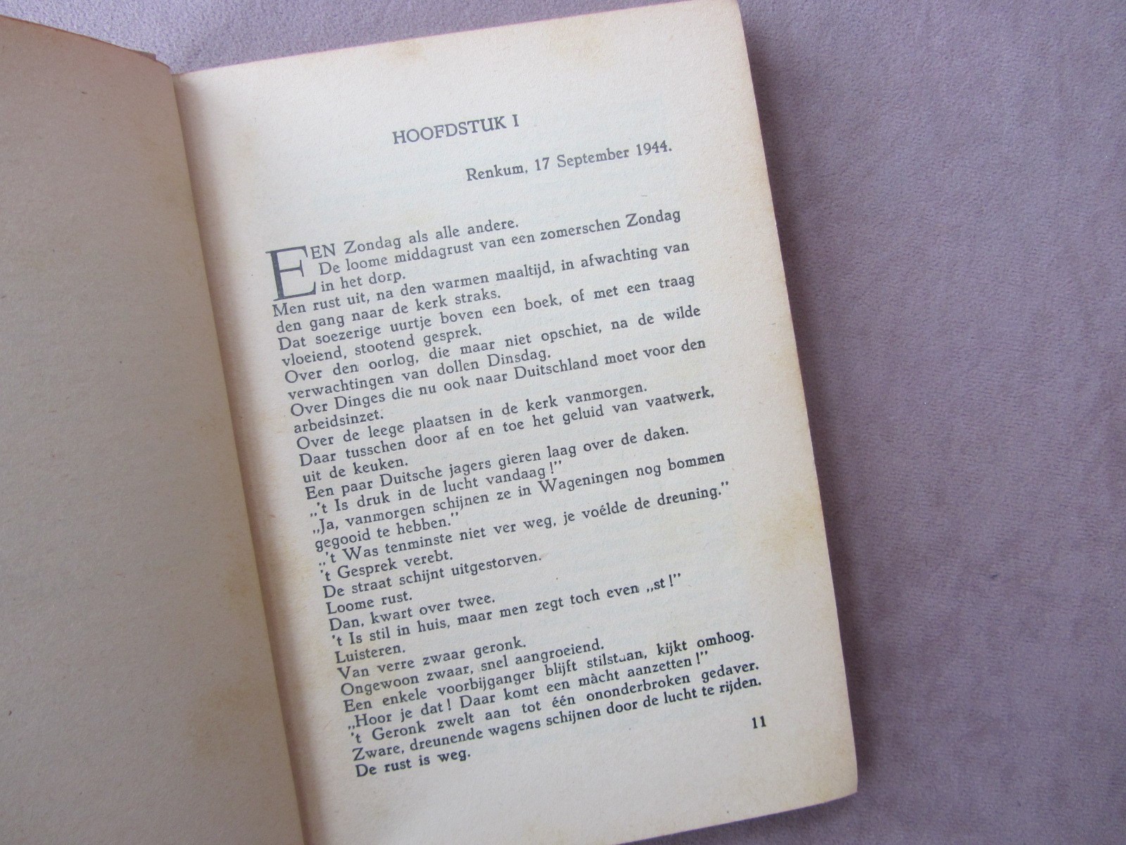 1945 ‘T begon onder melkenstijd Book G J Peelen * Netherlands WWII War Years