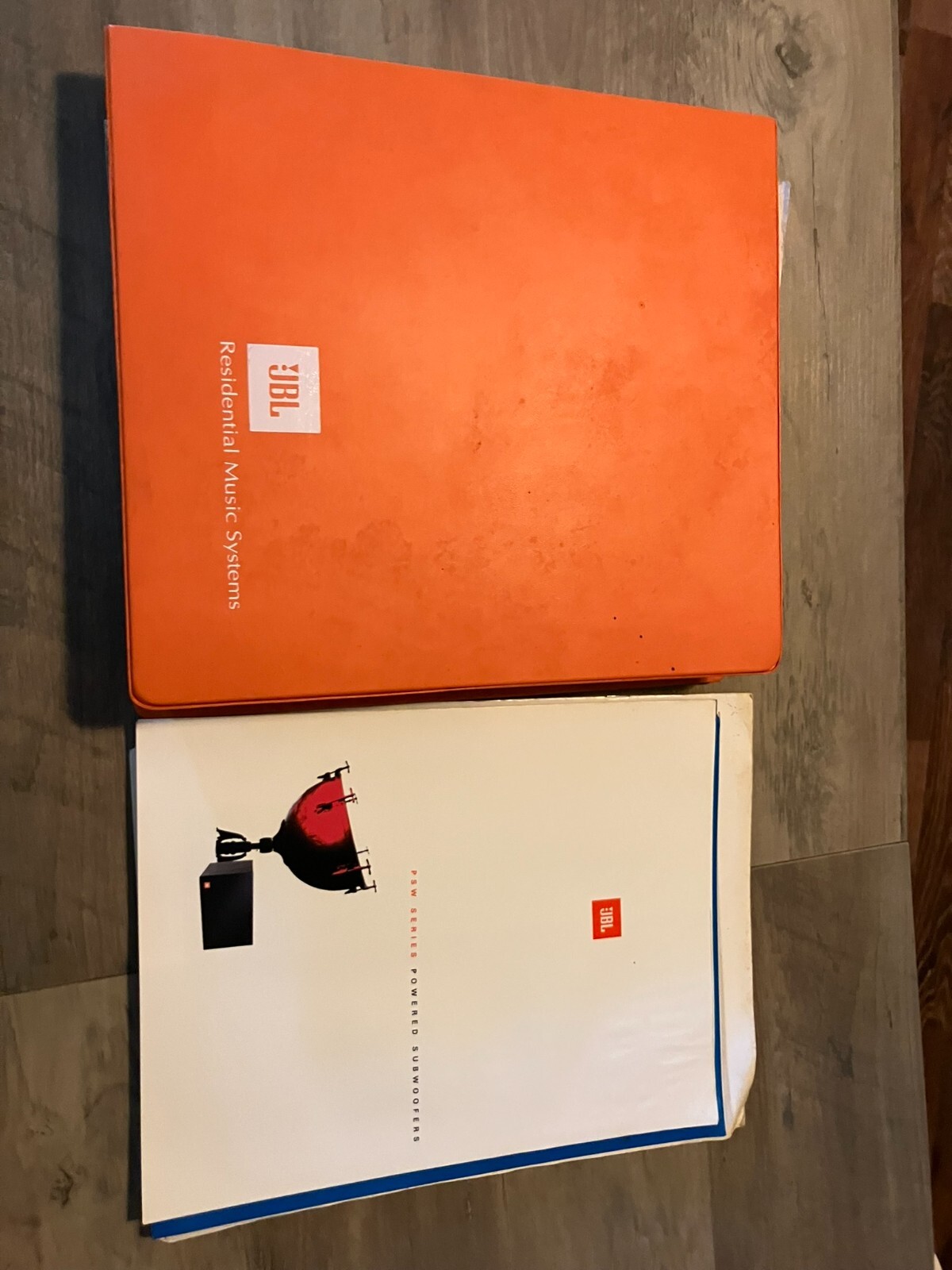 JBL Residential Music System Manual Catalog Guide Book
