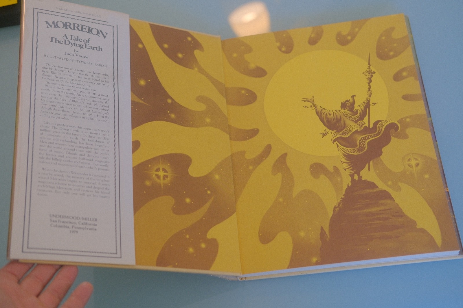 JACK VANCE Morreion A Tale of the Dying Earth SIGNED Ld First Edition 1979 HC DJ
