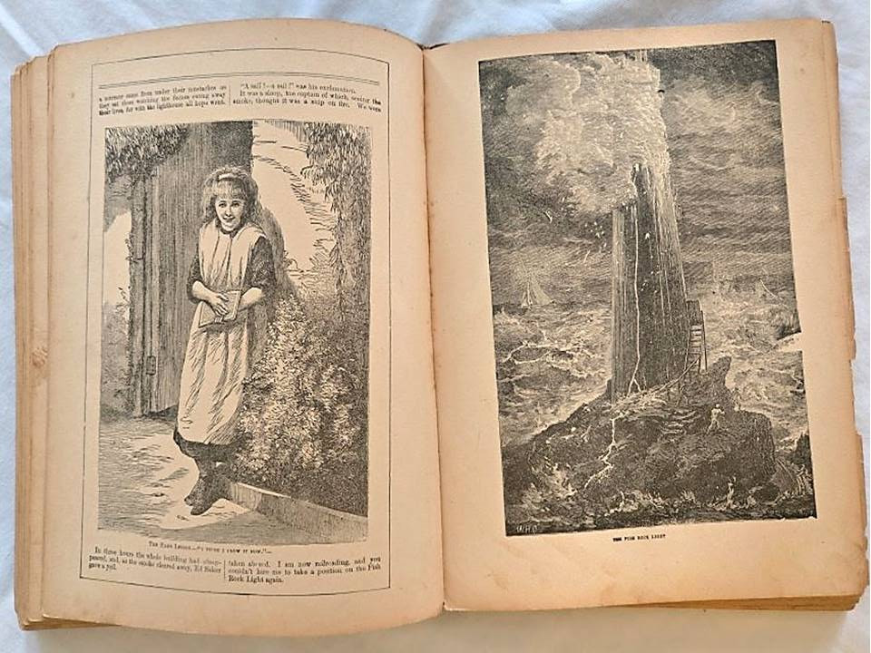 UNCLE SAM’S STORY WORLD Antique Children’s book Late 1800’s h/c