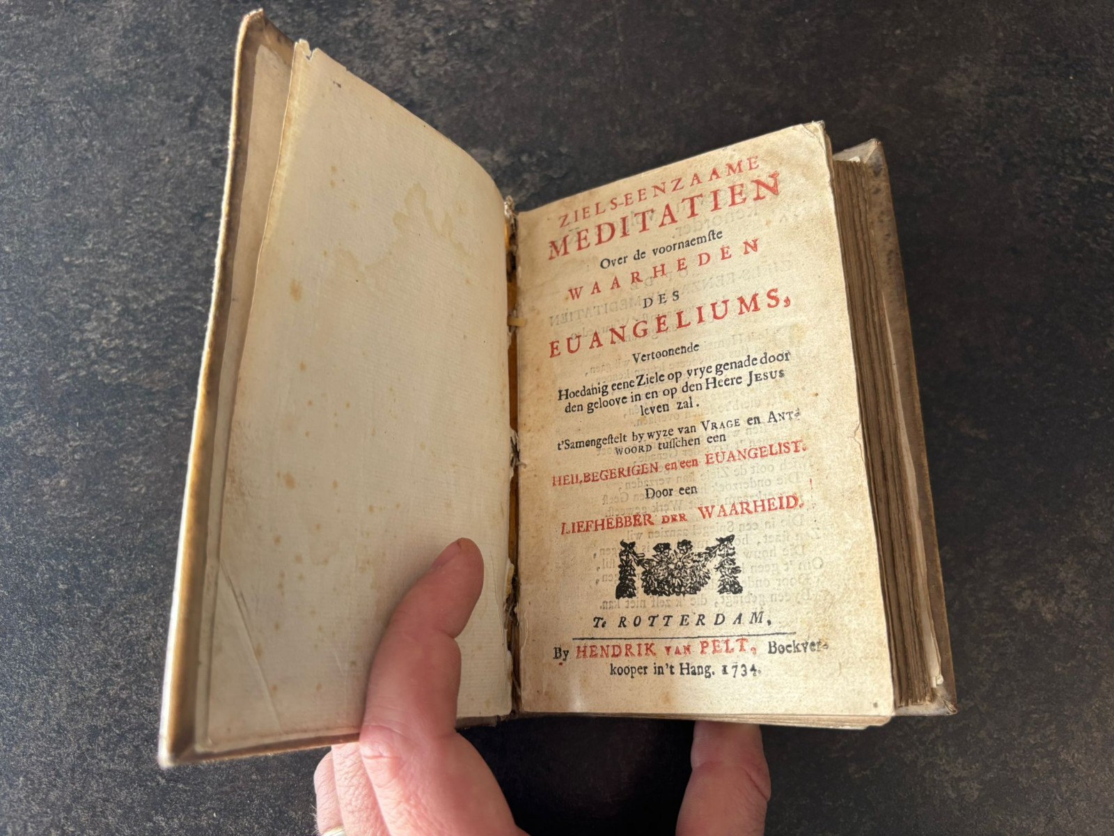 1734 1751 Antique Religious Books VELLUM LEATHER Jansen Rotterdam TheologiaMoral