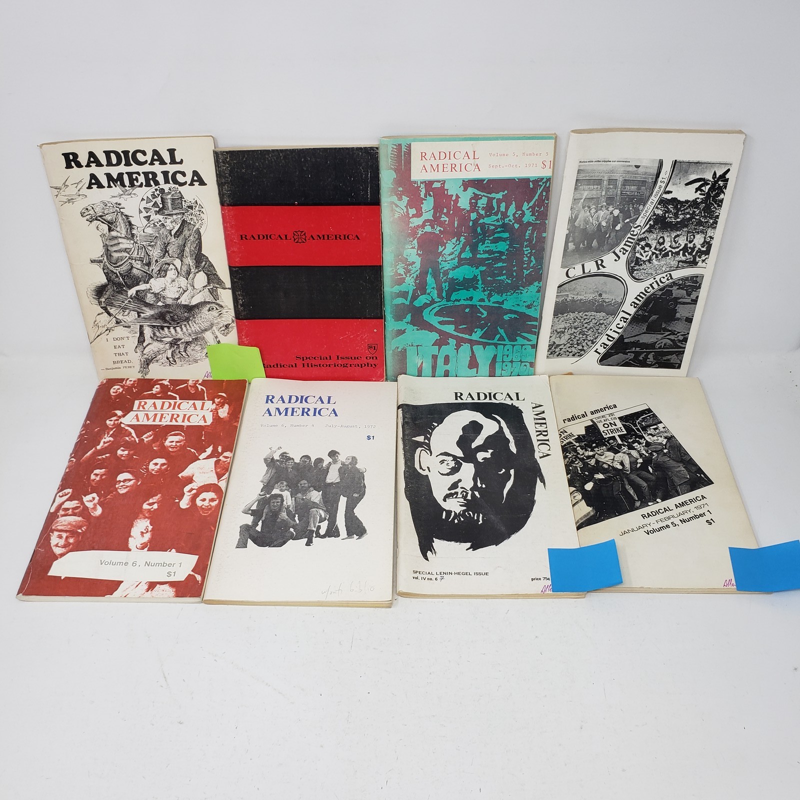 Radical America Magazine Collection Lot 16 Issues 1968-1972 Socialism Political
