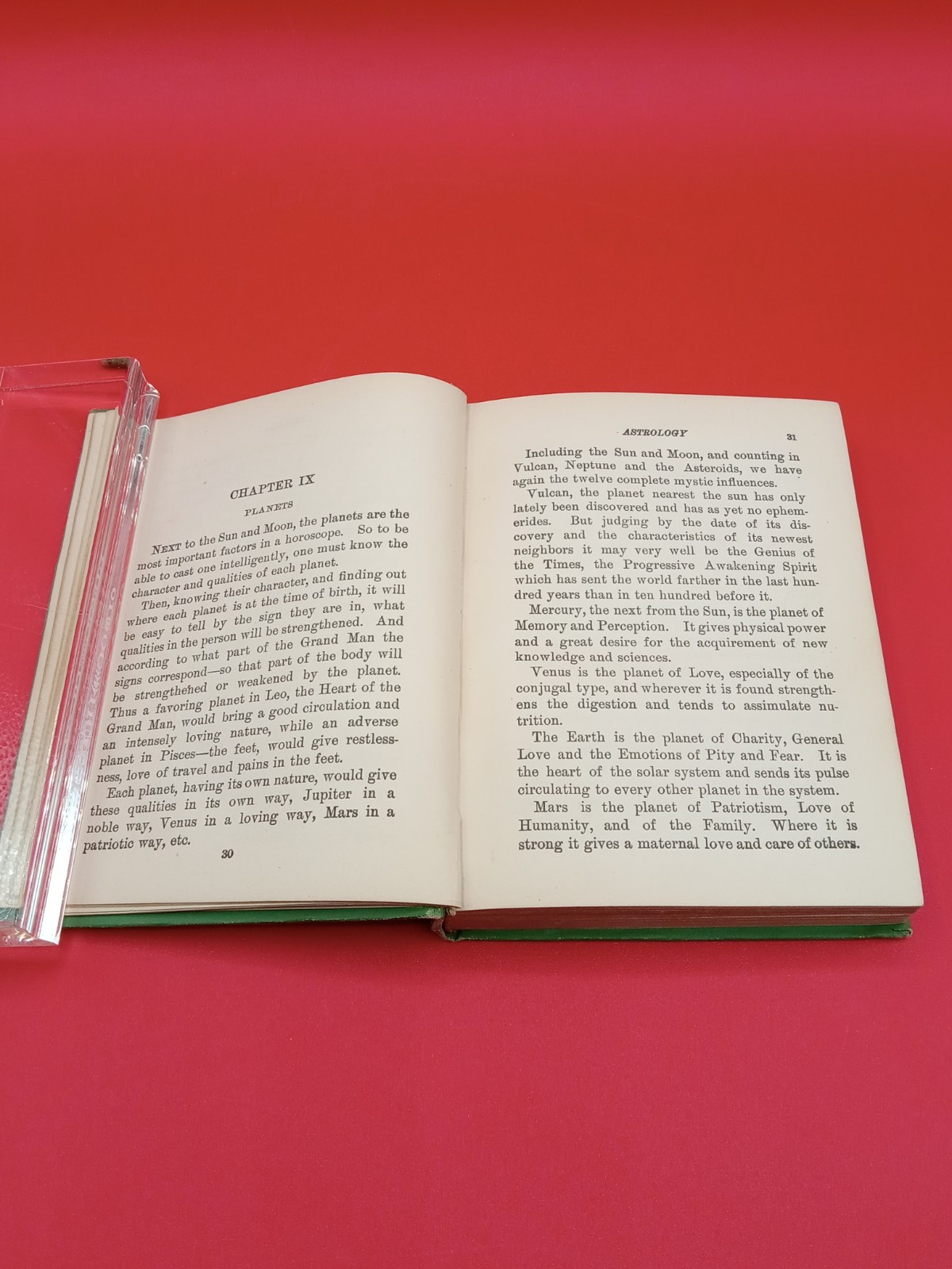 1915 hardcover book Astrology by MM Macgregor