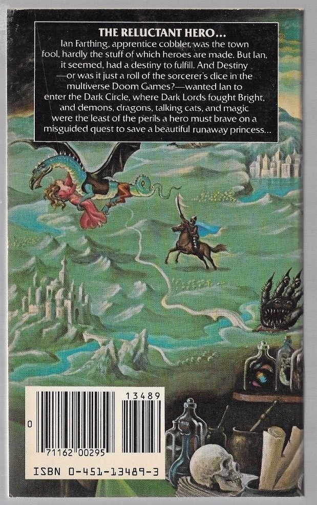 THE DESTINY DICE Book One of THE GAMING MAGI by David Bischoff
