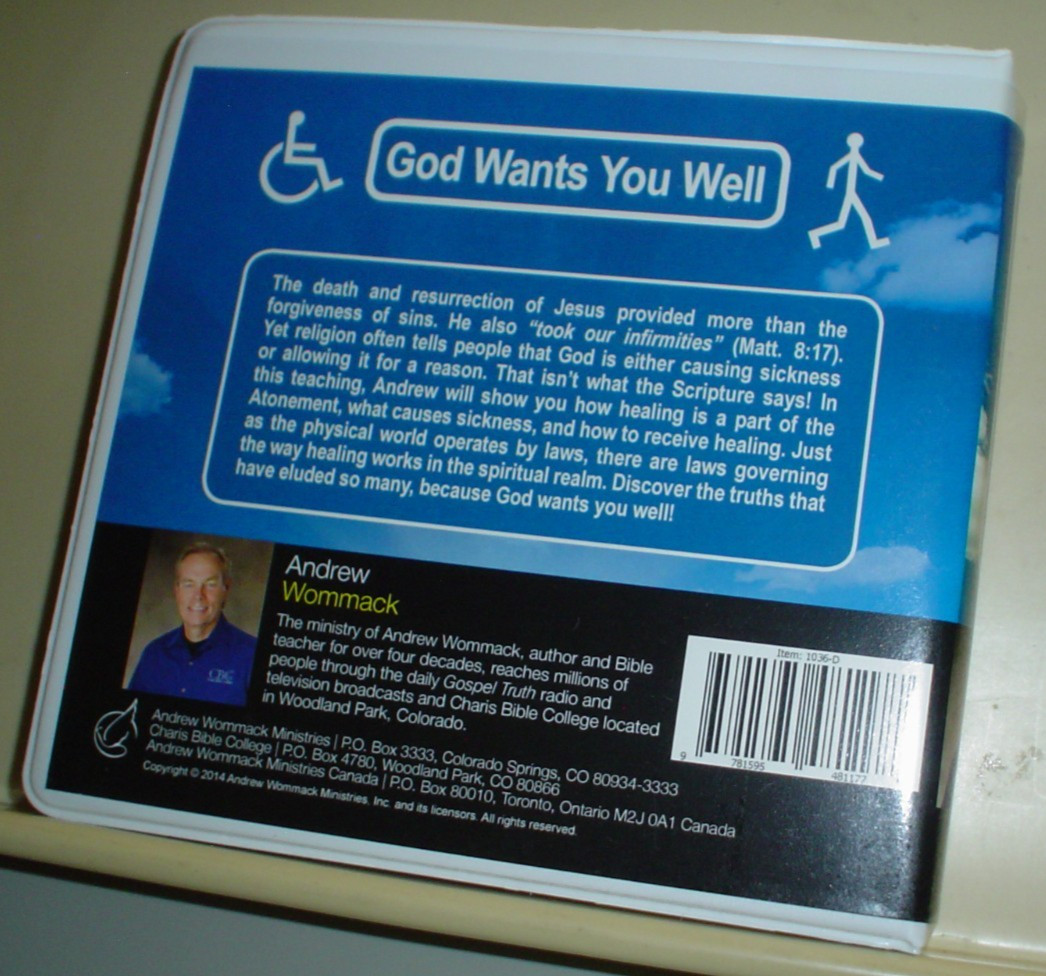 ANDREW WOMMACK God Wants You Well 9 DVD SET 2014 As Seen on TV Christian