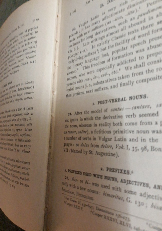 Introduction To Vulgar Latin, C. H. Grandgent, 1907 Copyright, X-lib.