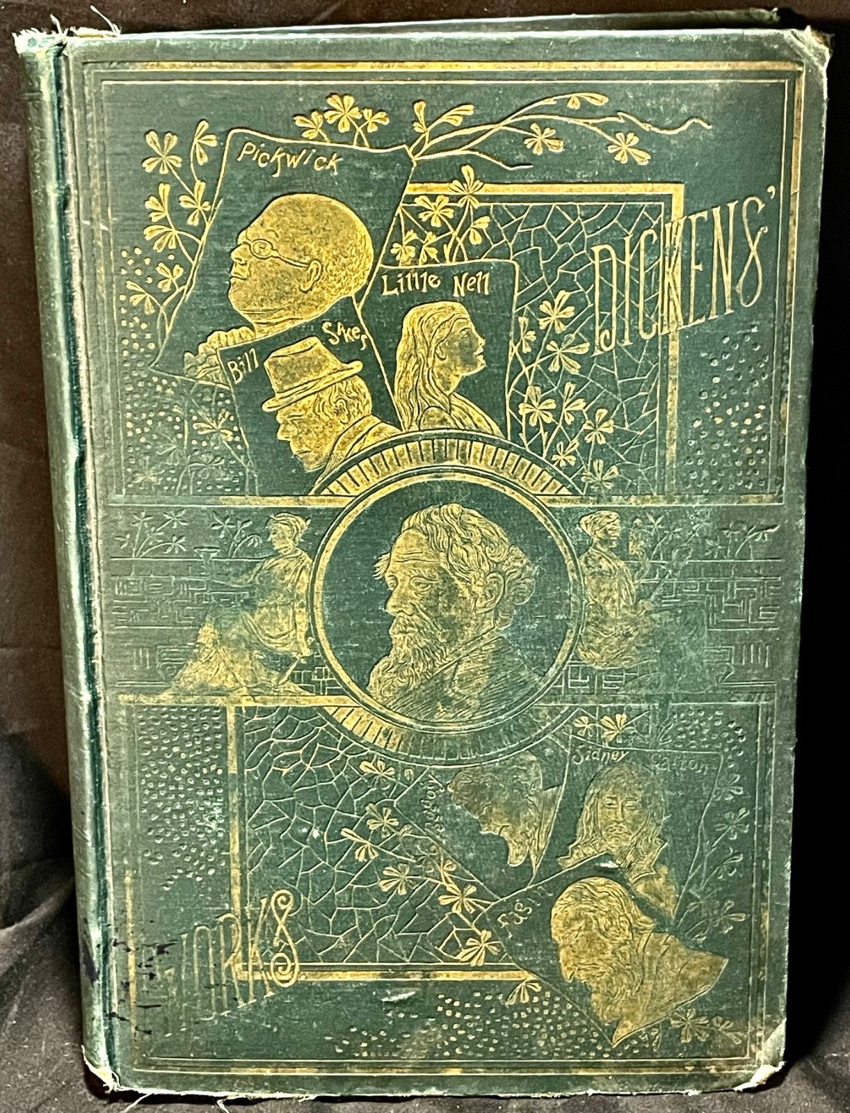 The Works Of Charles Dickens Volume I-VI 6 Volumes 1870-80’s Colliers Unabridged