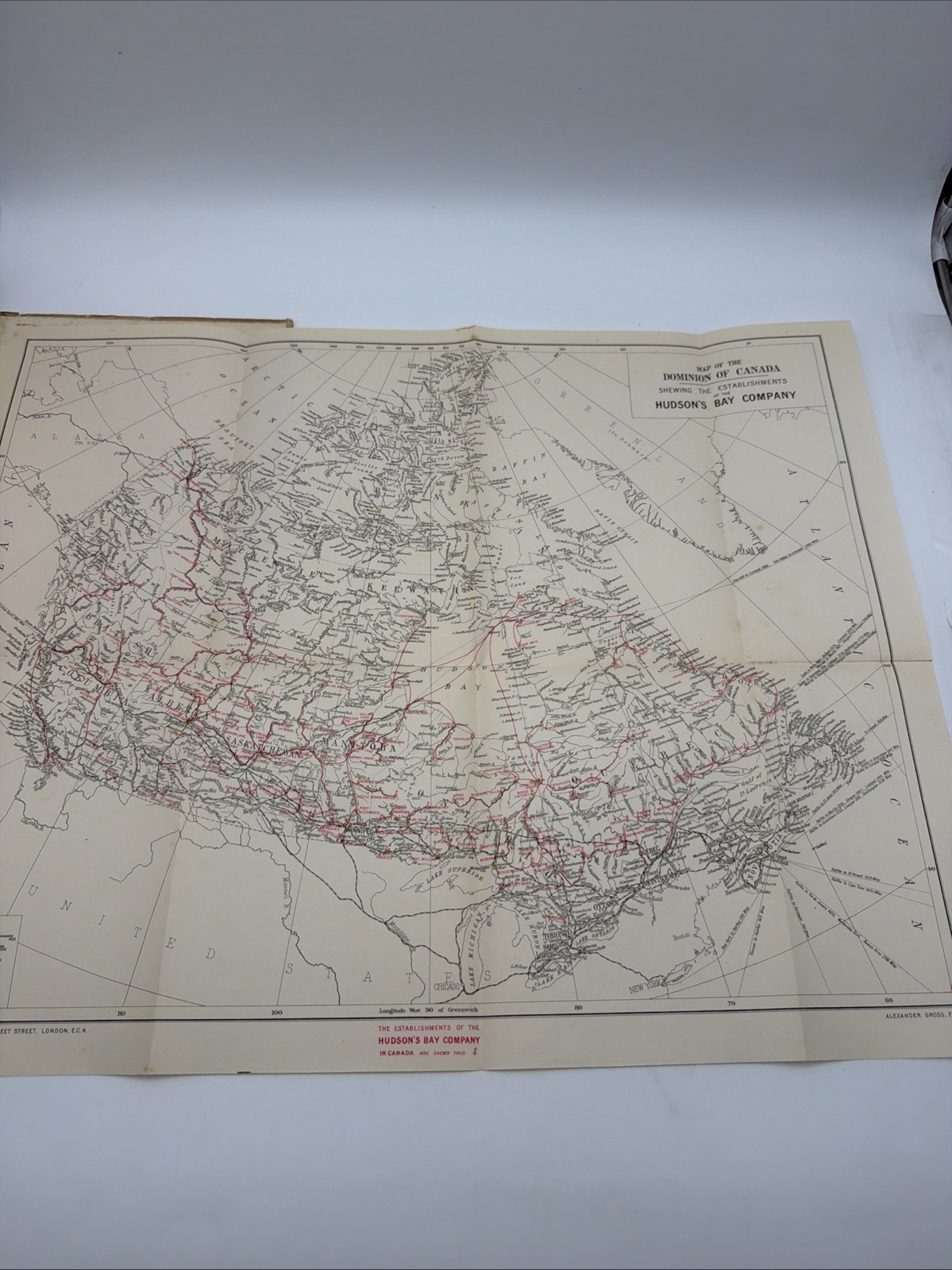 1920 Hudsons Bay Company Adventurers England Trading 1670 1920 Illustrated w/Map