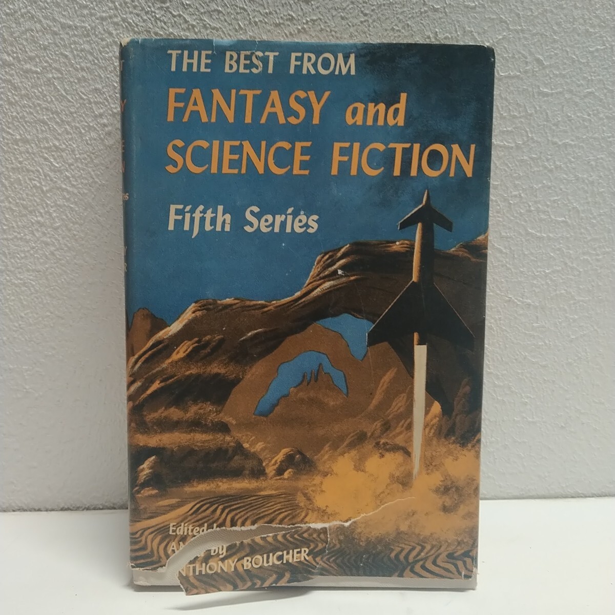 The Best From Fantasy & Science Fiction Fifth Series Boucher Vintage 1956 HC DJ