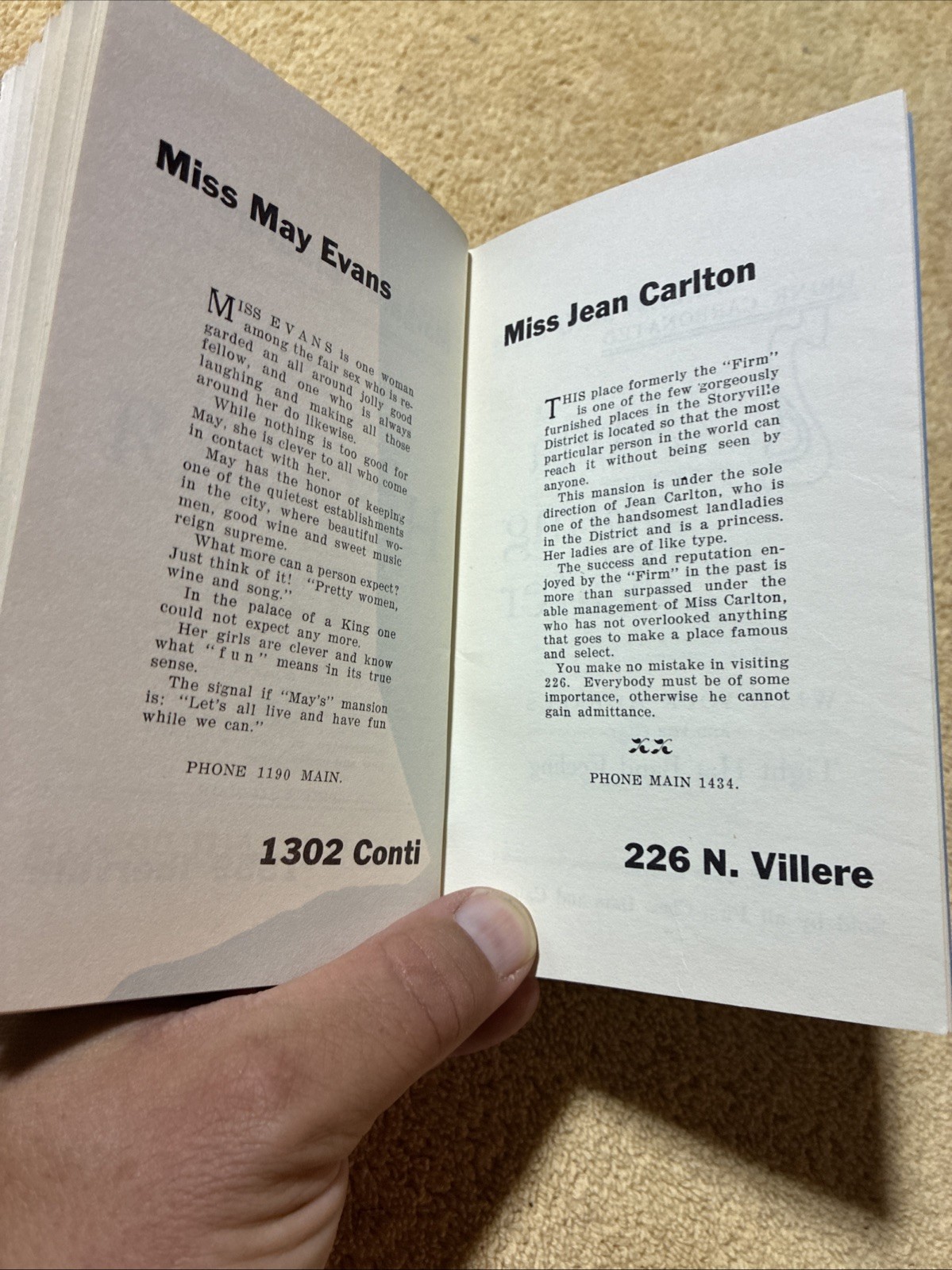 RARE – The Blue Book : Mardi Gras Edition. – (1963 / 9th Edition) Paperback