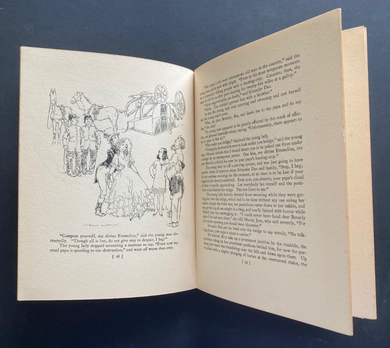 1936 1st THE FLYAWAY HIGHWAY Norman Lindsay w 62 illusts FREE EXPRESS W/WIDE