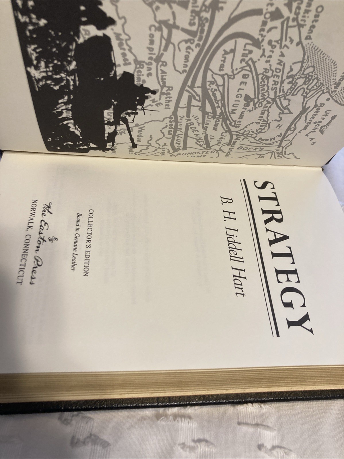 Easton Press Strategy by B. H. Liddell Hart Military Library