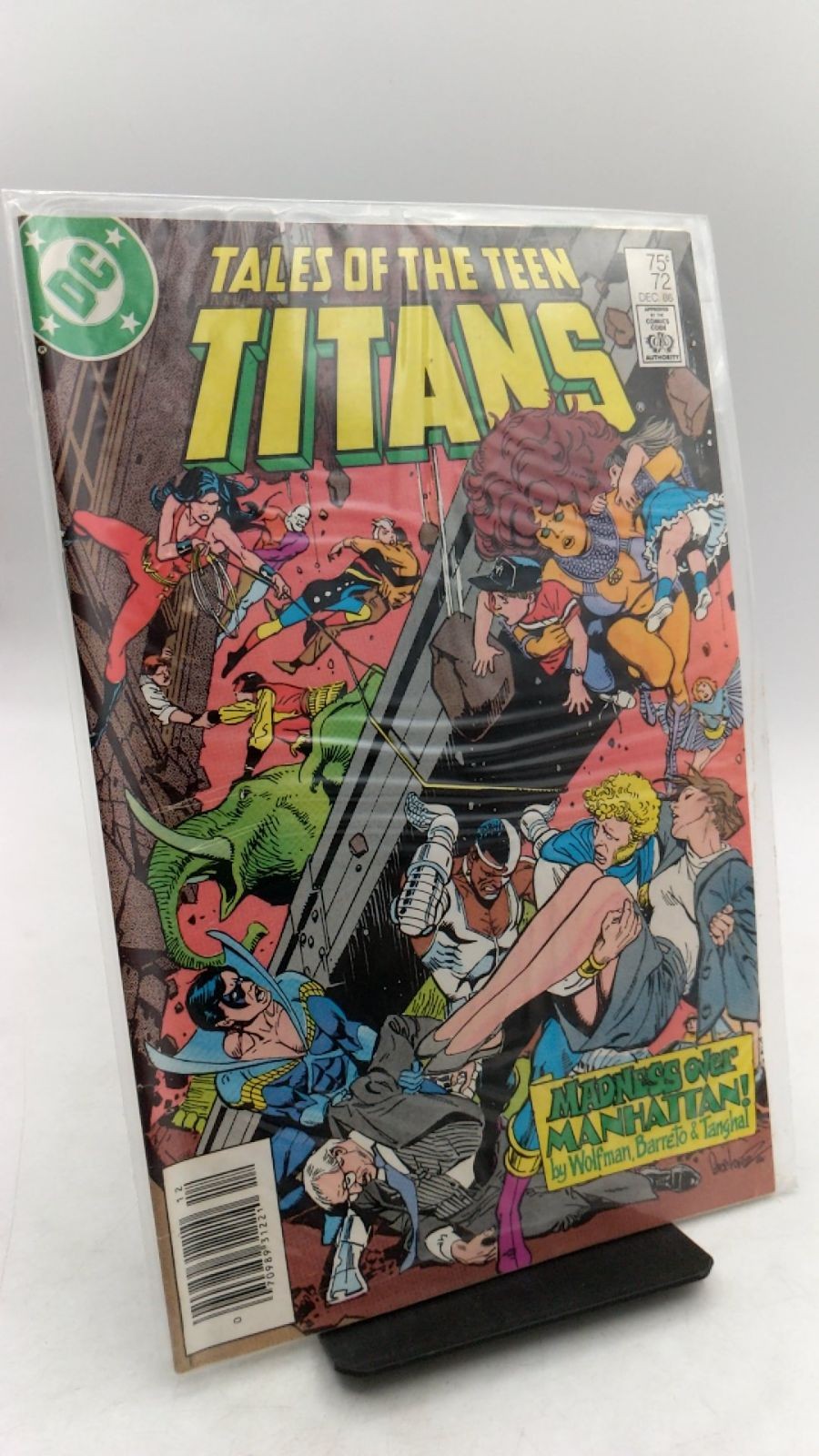 Tales of the Teen Titans #72 Marv Wolfman, Eduardo Barreto, Romeo Tanghal 1985