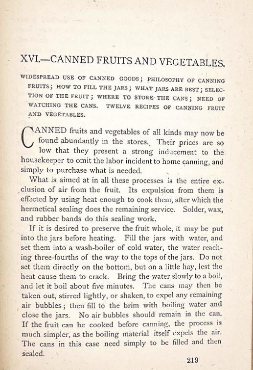 1888 Antique Cookbook LATEST & BEST 800 RECIPES Canning Carving Table Setting
