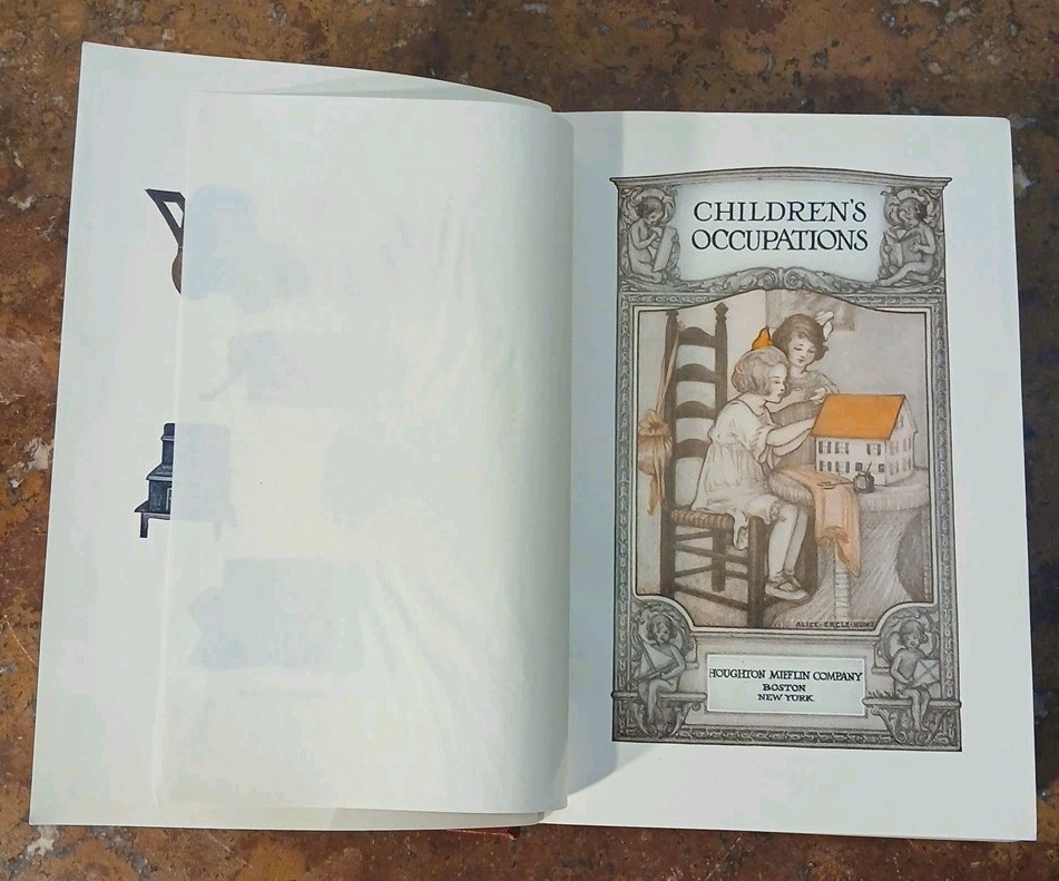 Children’s Occupations Kindergarten Children’s Hour Volume 2 1920 HC Nash