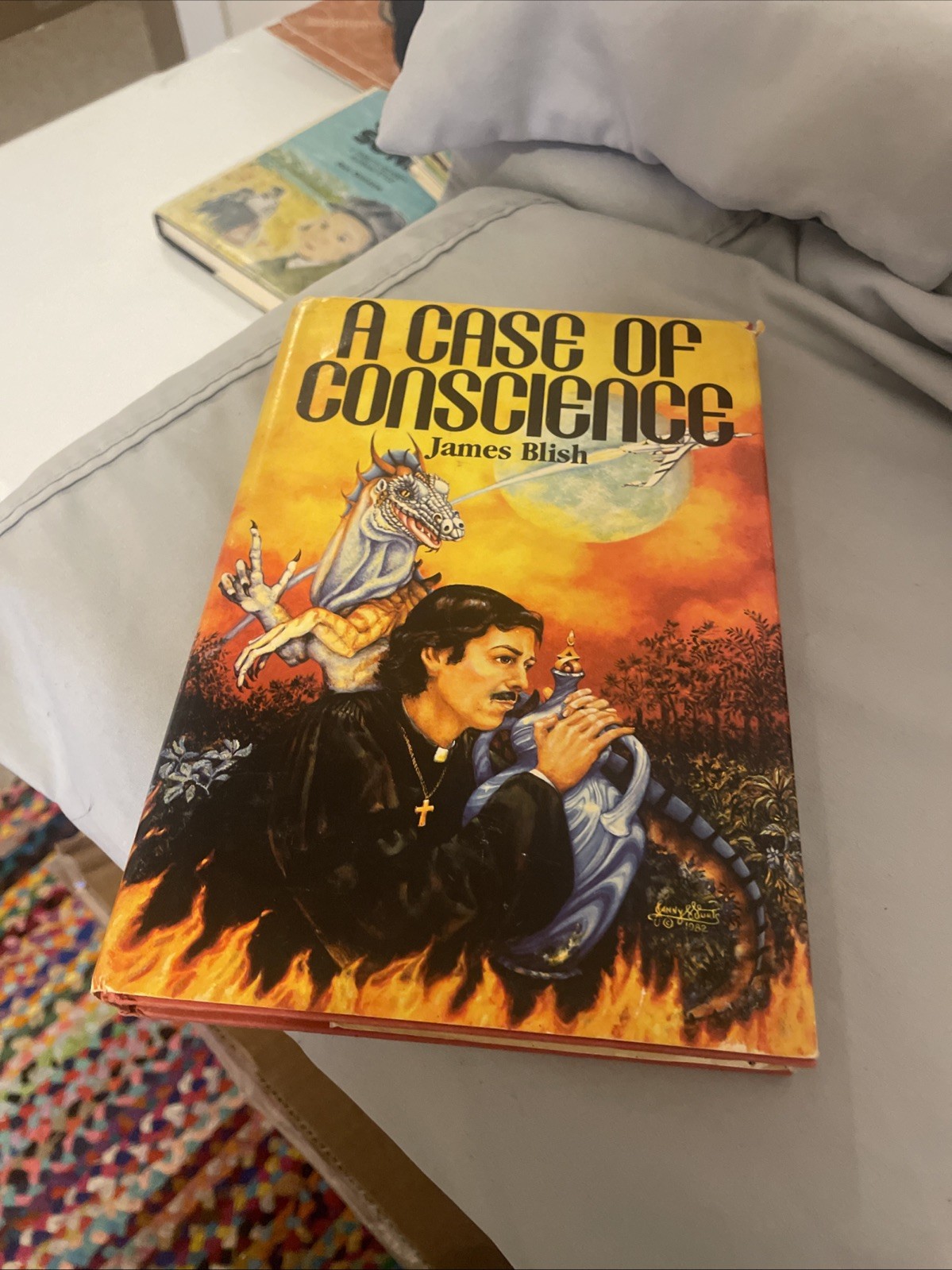 A Case of Conscience James Blish Book Club Ed BCE Hardcover Sci-Fi Del Rey