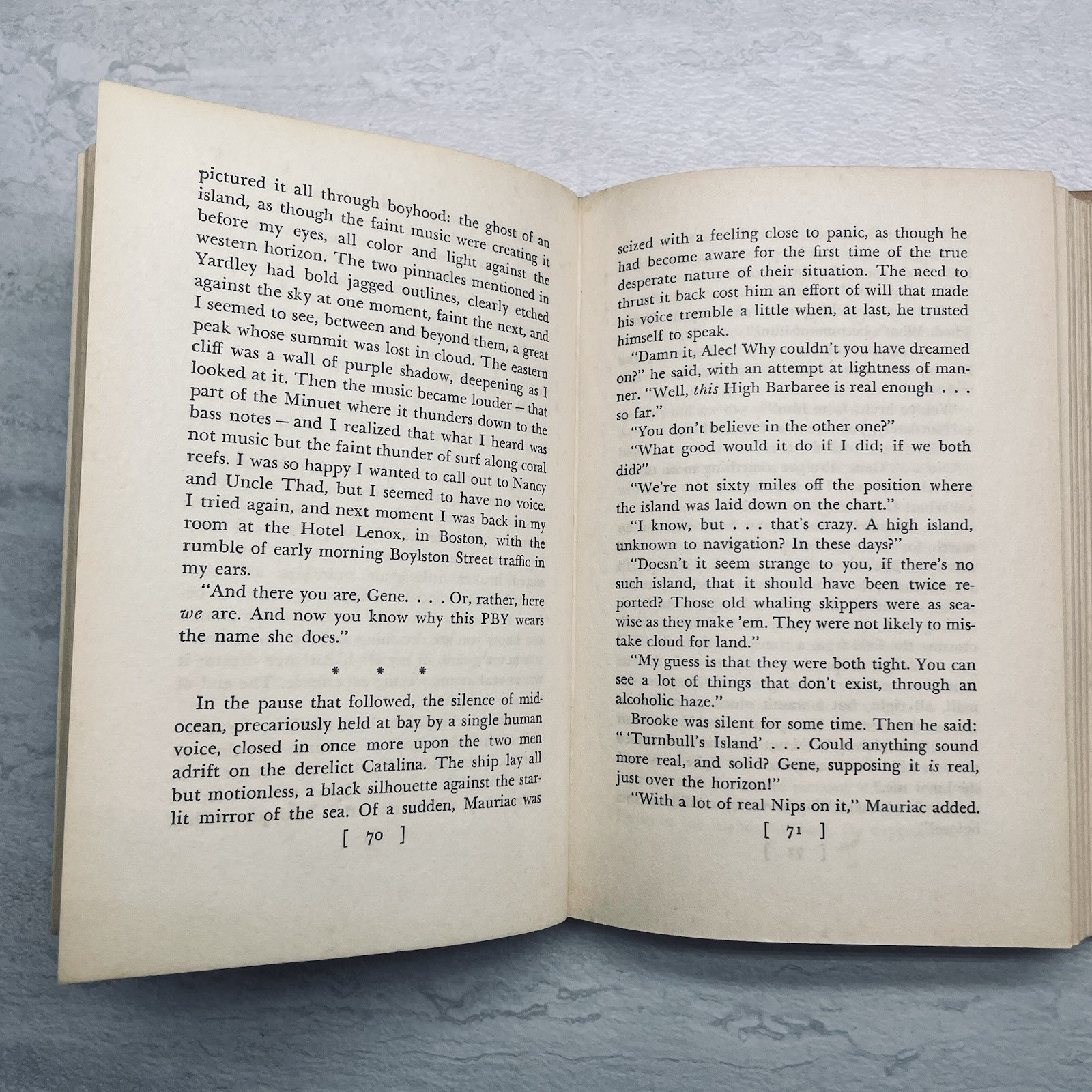 The High Barbaree by Charles Nordhoff & James Norman Hall – 1945 4th Printing HC