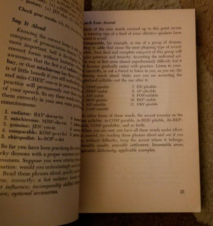 1968 30 DAYS TO BETTER ENGLISH Norman Lewis SBS TX485