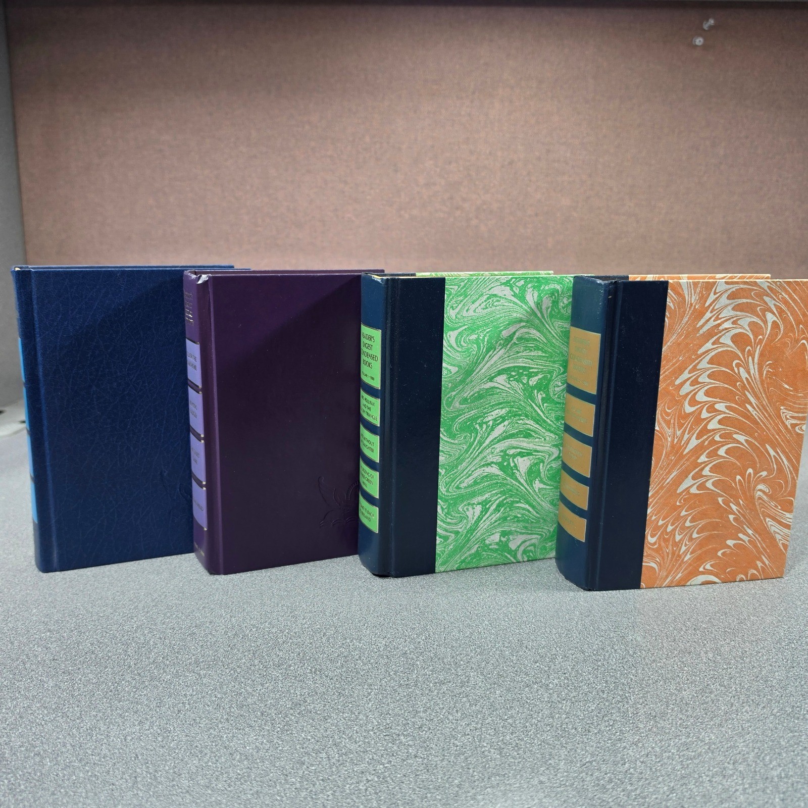 Readers Digest Condensed Books Set 4 Excellent Vintage Books Decor