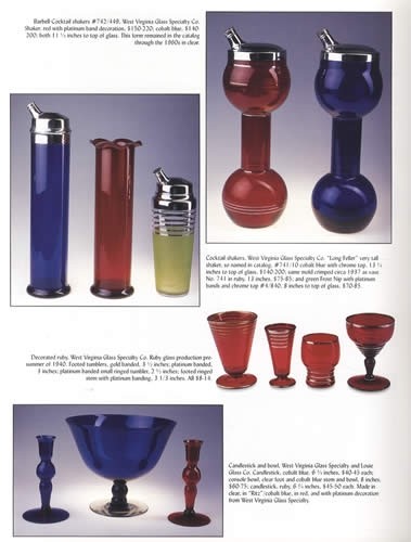 Vintage West Virginia Glass Collector Ref Guide w/ Blenko Seneca Fostoria Fenton