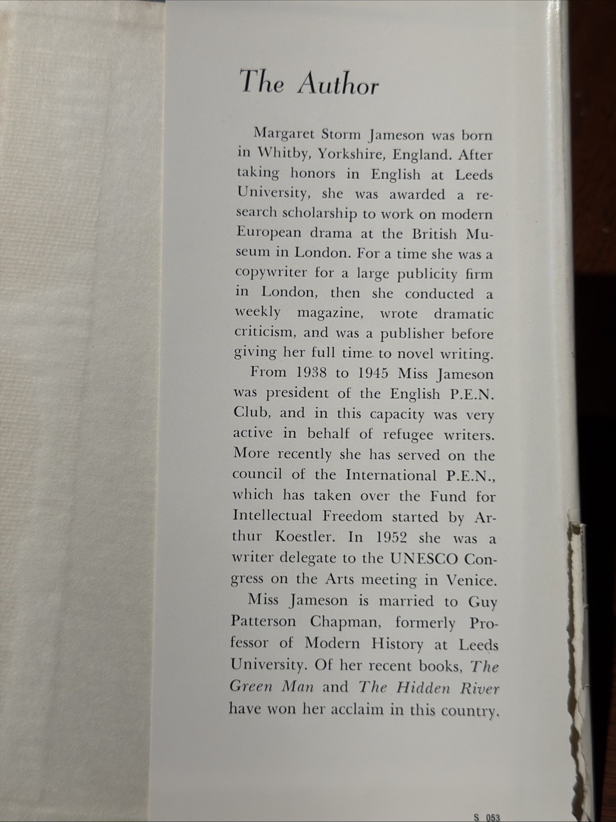 A Cup of Tea for Mr. Thorgill ~ Jameson ~ 1st Edition ~ HCDJ Vintage 1957