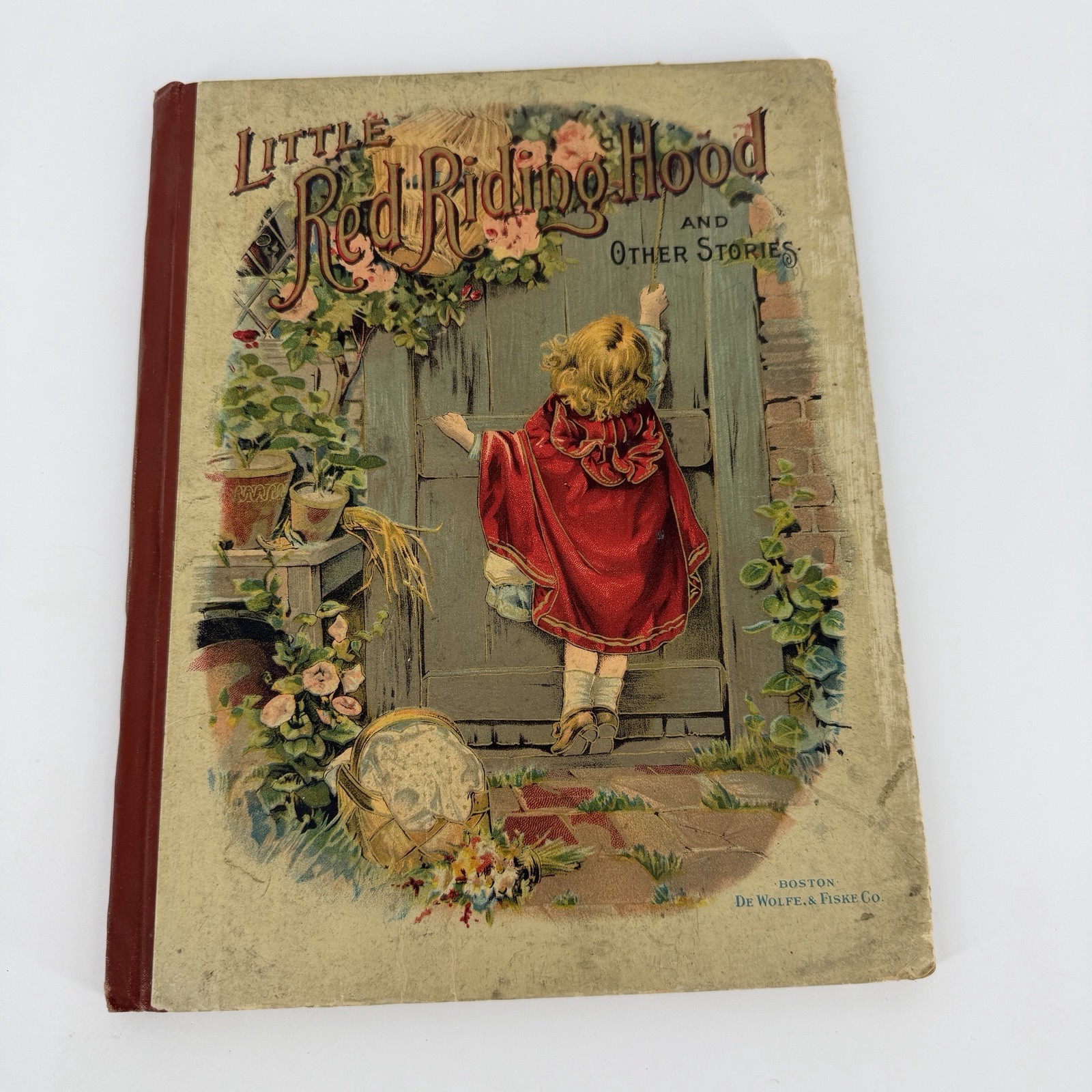 Little Red Riding Hood Book By M.A. Donohue & Co. Tom Thumb ETO