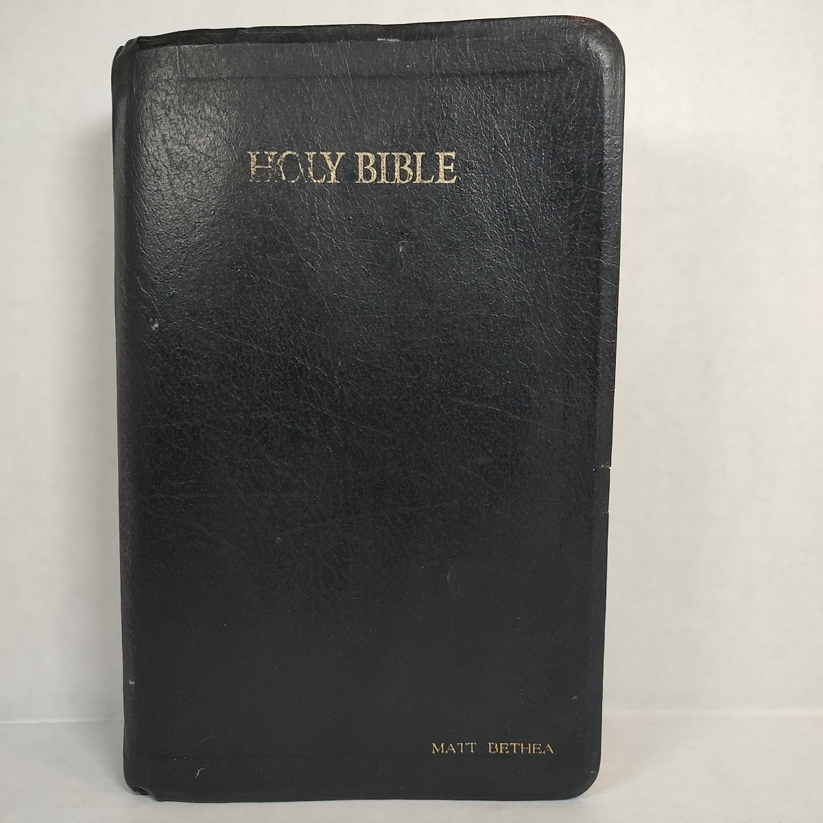 Vine’s Expository Reference Edition Holy Bible NKJV 1997 Black Bonded Leather