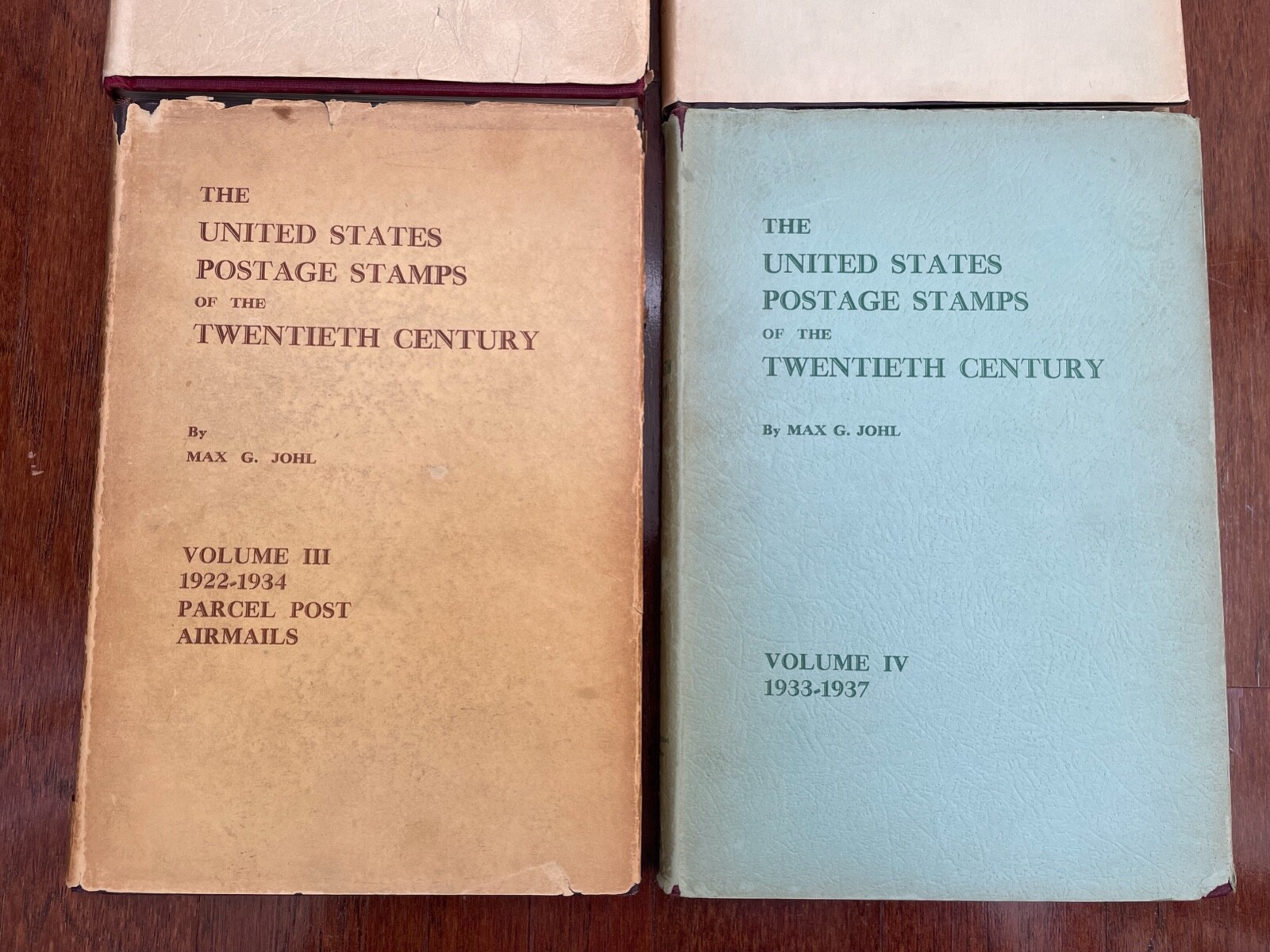 UNITED STATES POSTAGE STAMPS OF TWENTIETH CENTURY 4 Vols Johl – HBDJ 1934-38 HTF
