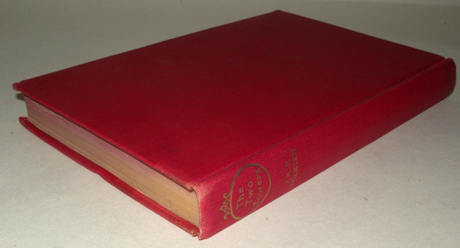 The Two Towers Tolkien 1957 1st Ed 5th Imp HB DJ Allen & Unwin