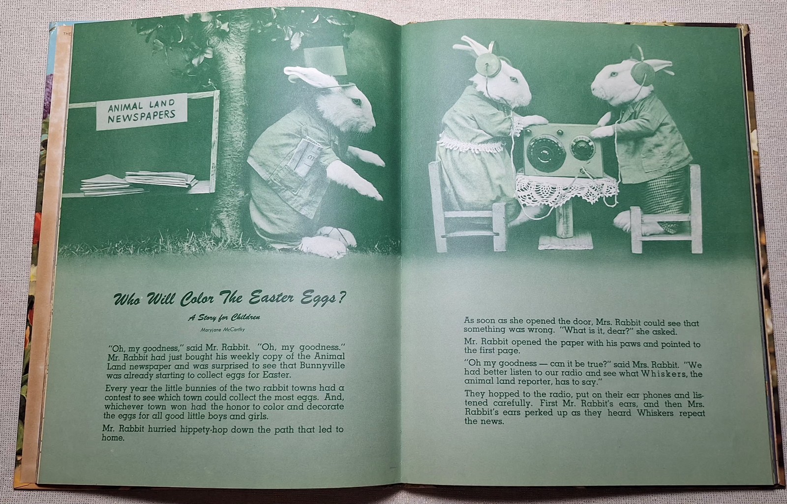 Vintage The Happy Easter Story Book Ideals Publishing Co Beautifully Illustrated